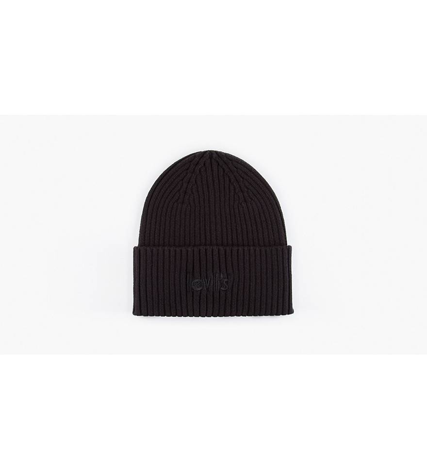 Beanie With Poster Logo - Black | Levi's® US
