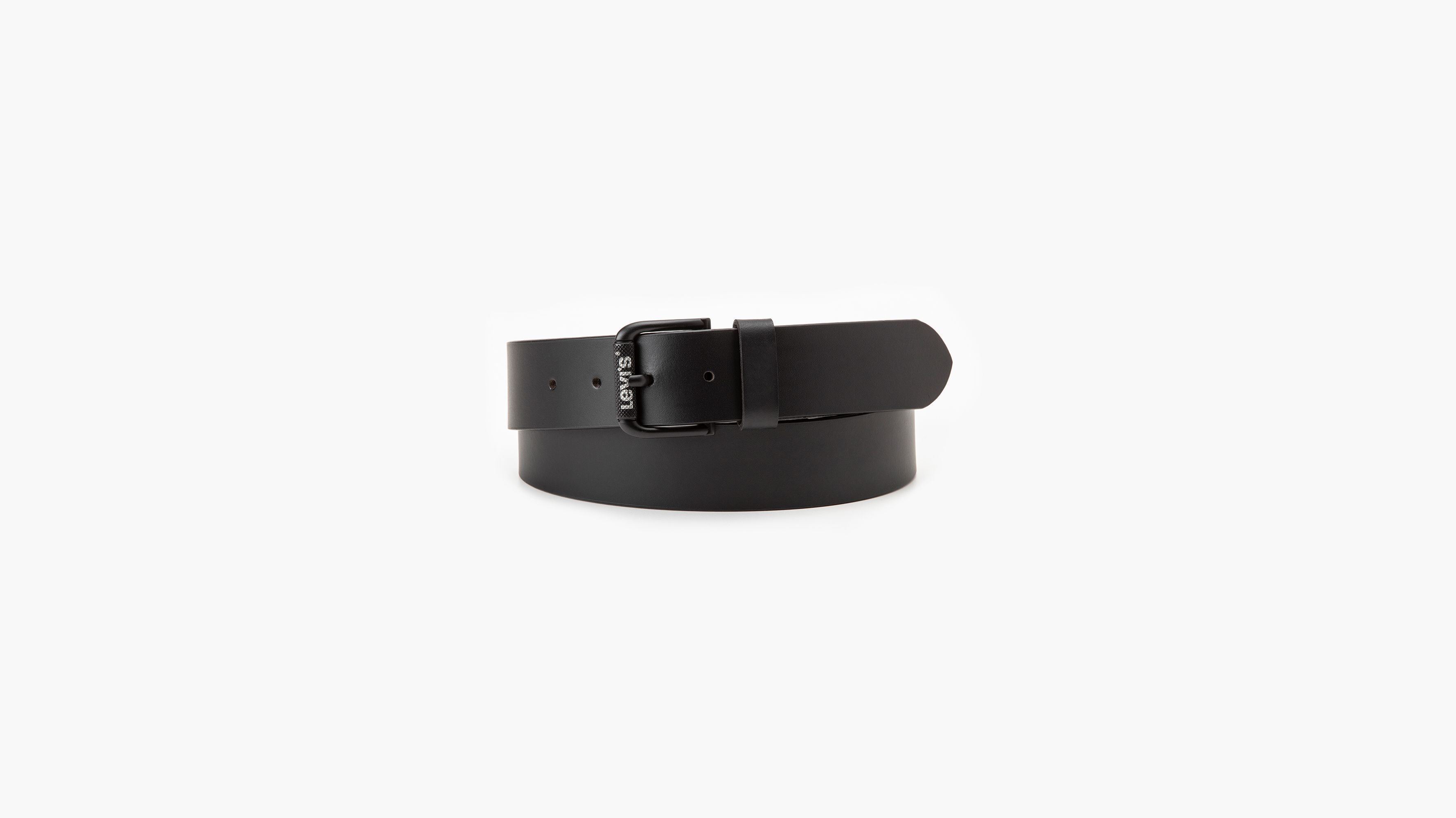 Textured Roller Buckle Belt - Black | Levi's® MT