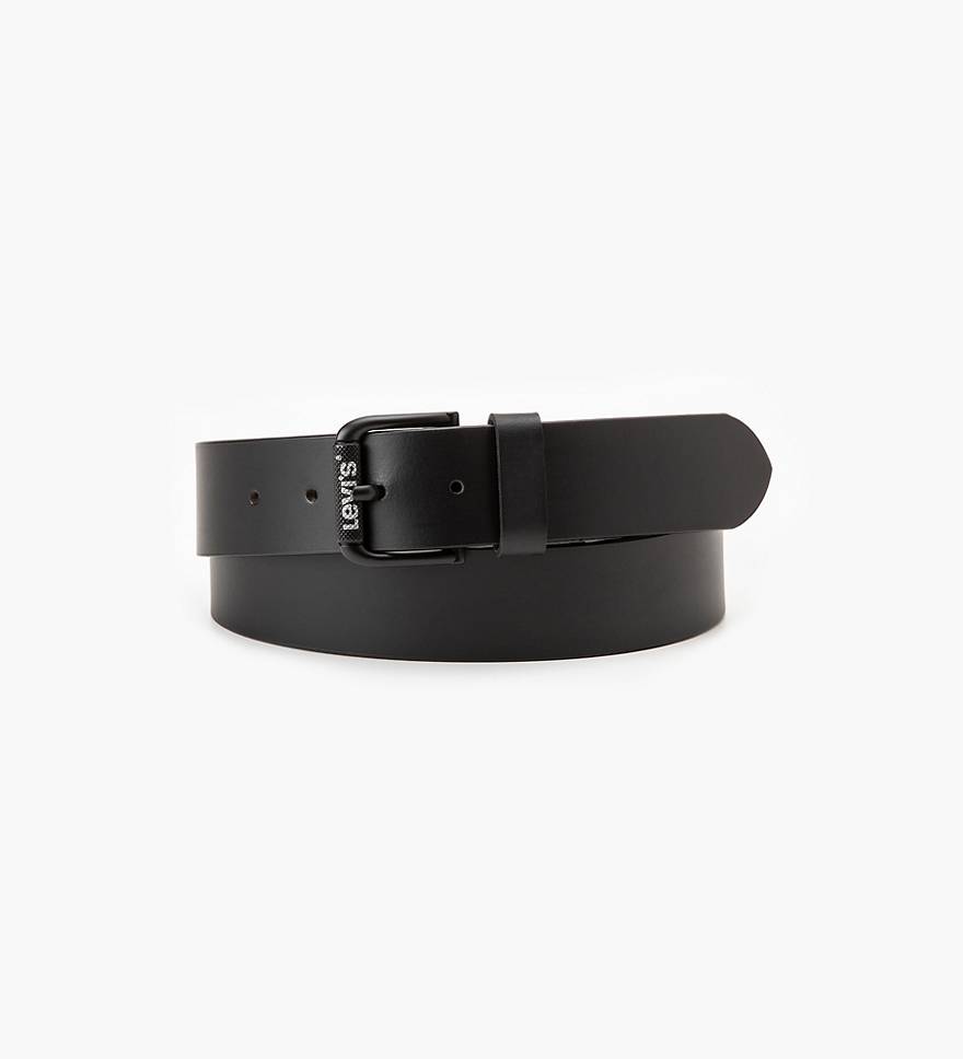 Textured Roller Buckle Belt - Black | Levi's® RO
