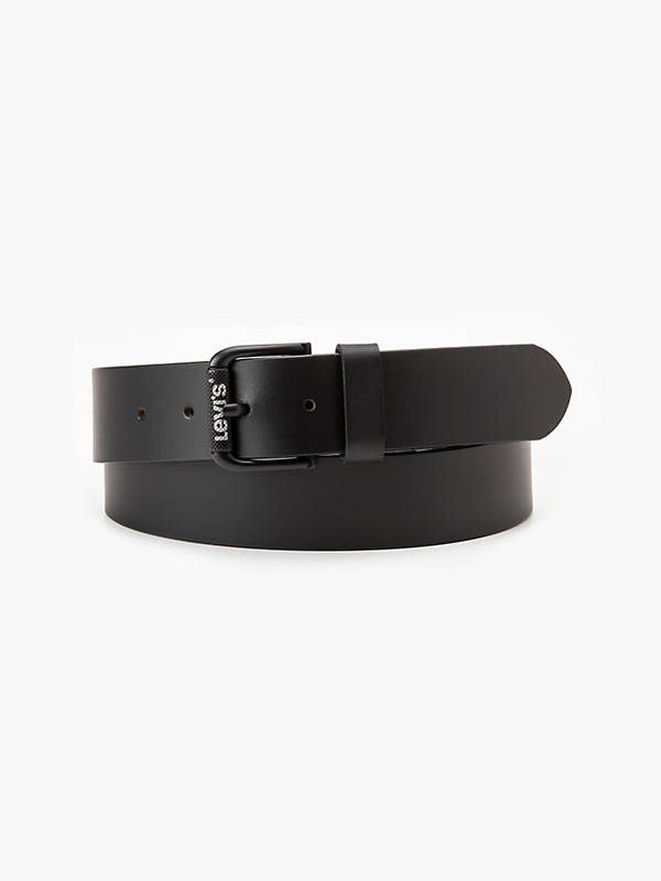 Textured Roller Buckle Belt - Black | Levi's® MT