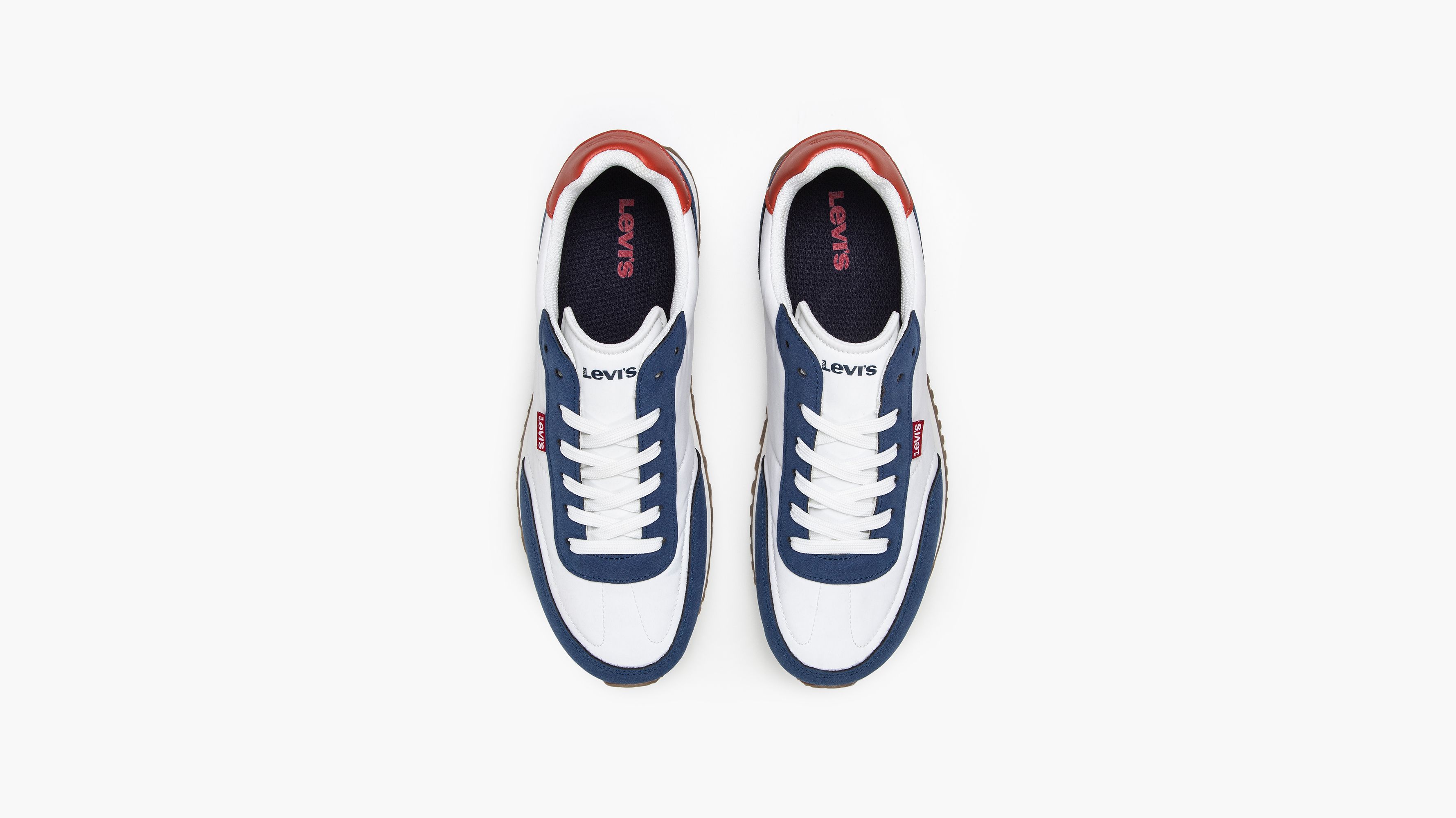 Levi's® Men’s Stag Runner Sneakers - White | Levi's® DE