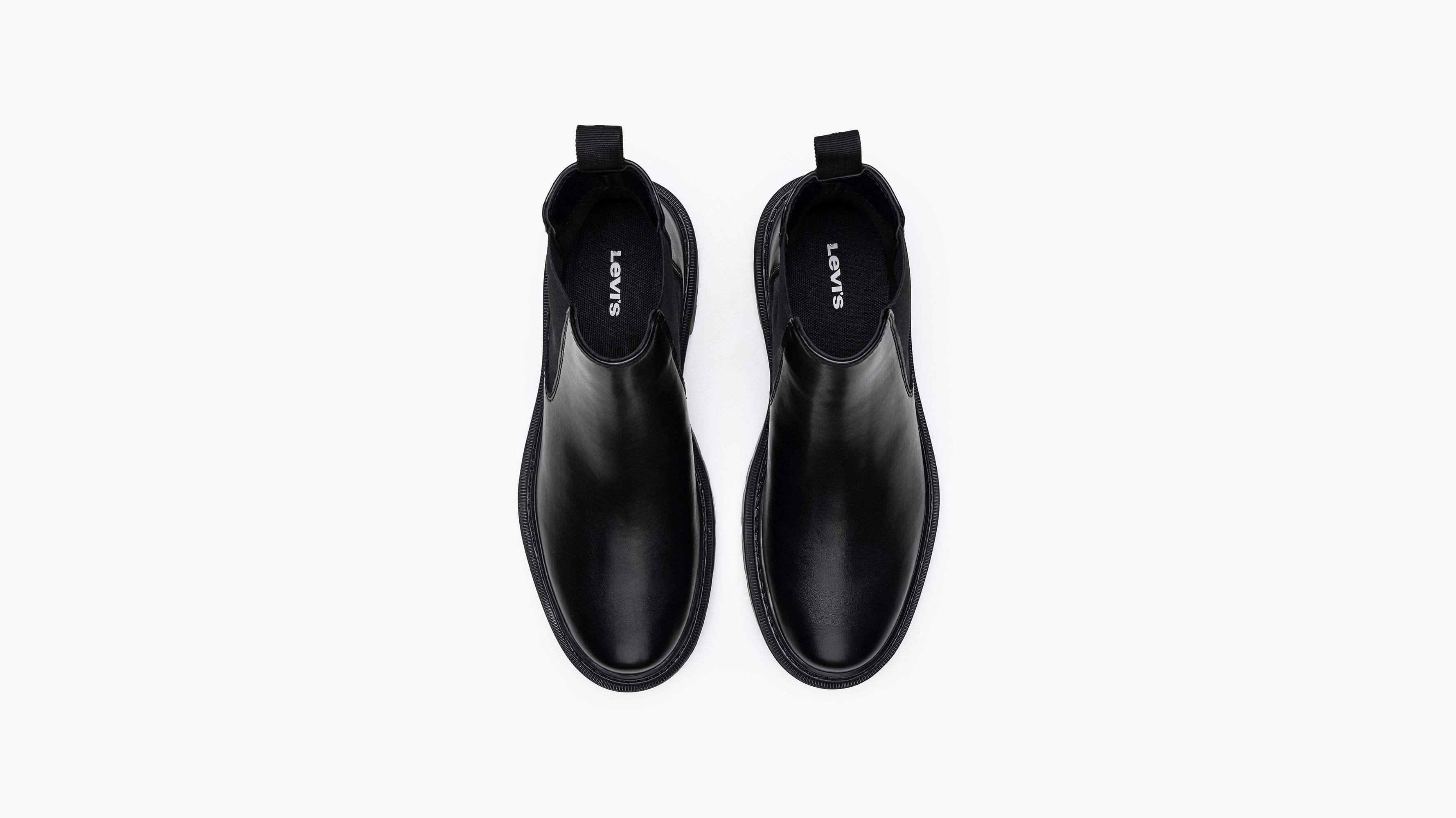 Bottines Levi's En Cuir Noir - Taille EUR 43, Style Bottillon - Neuf Sans Boîte