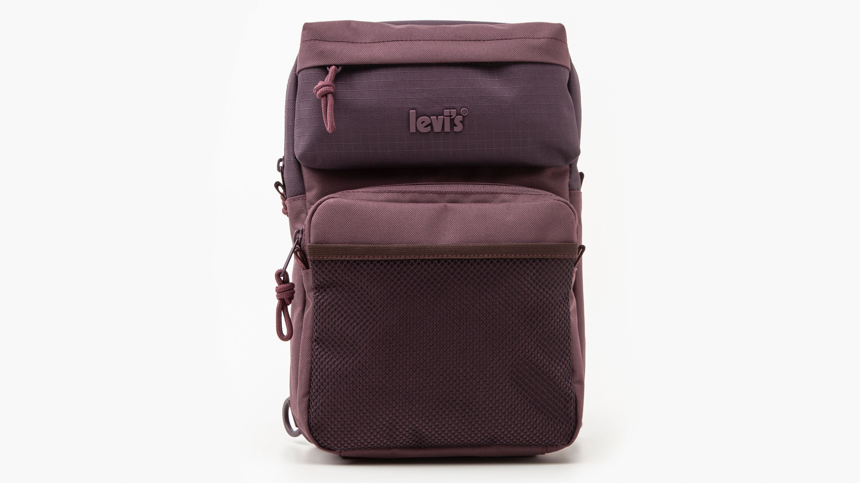 Mixed Material Sling Backpack - Purple | Levi&rsquo;s® US