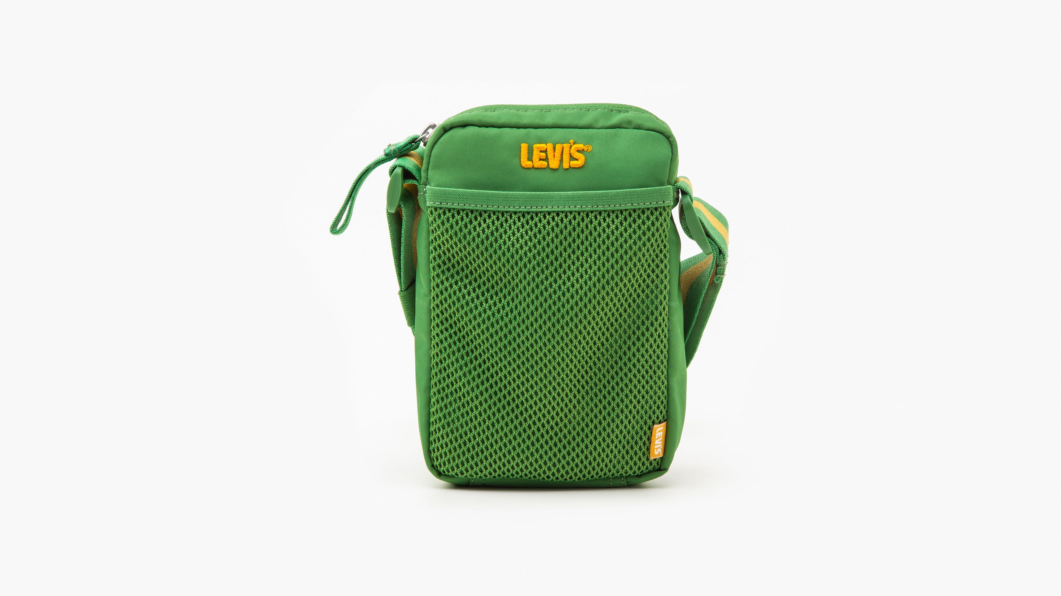 Green and gold bag on sale