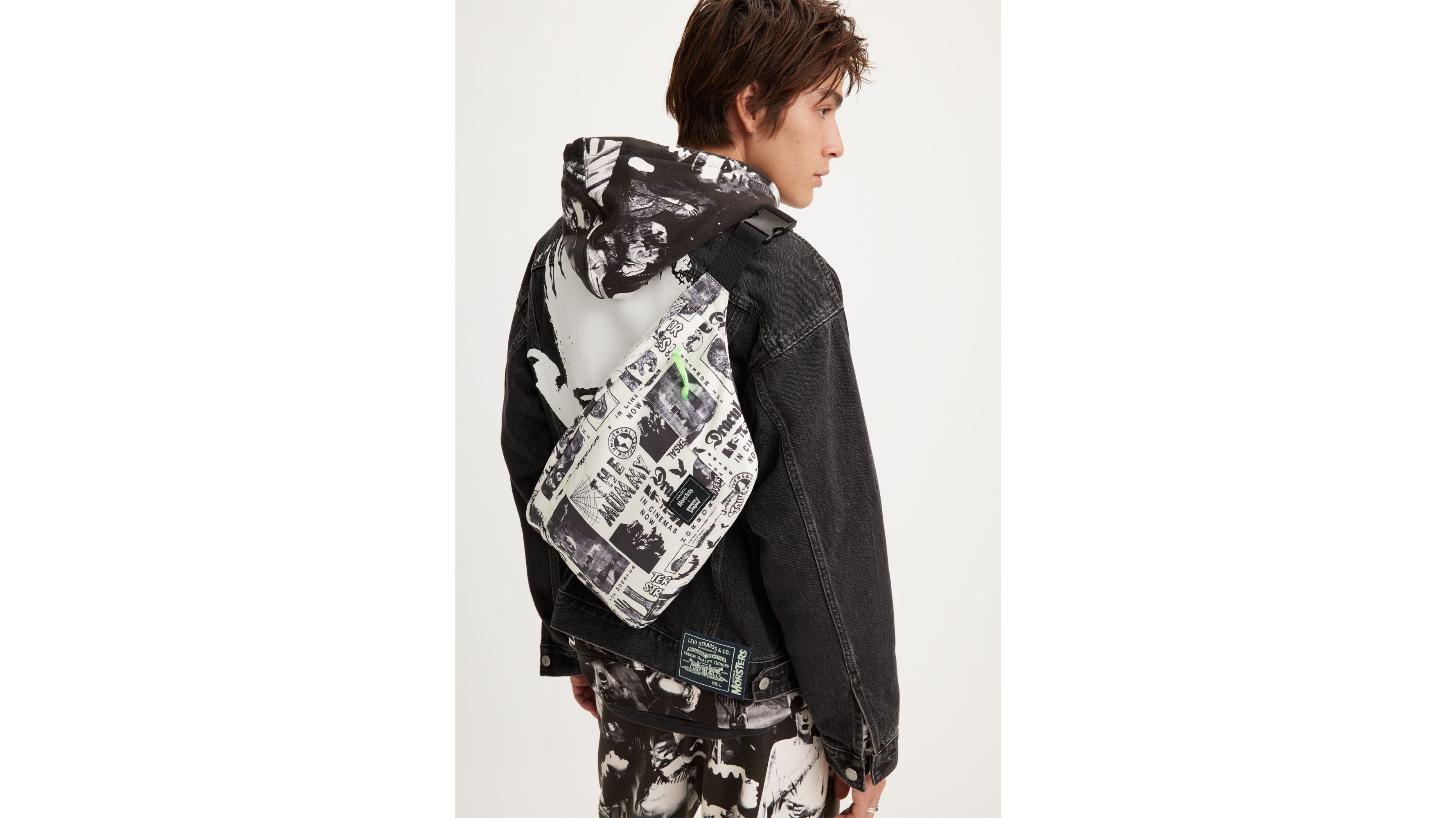 NWT Universal Monsters x Levi's Oversized Jacket White