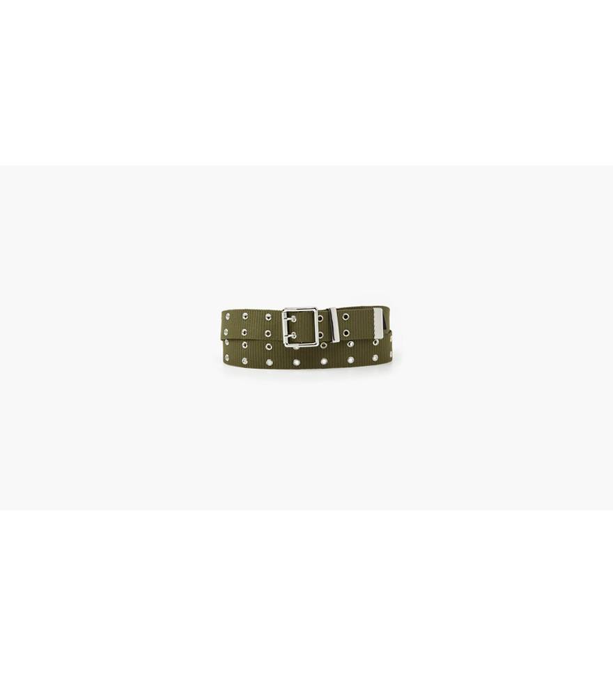 Double Eyelet Web Belt - Green | Levi's® US