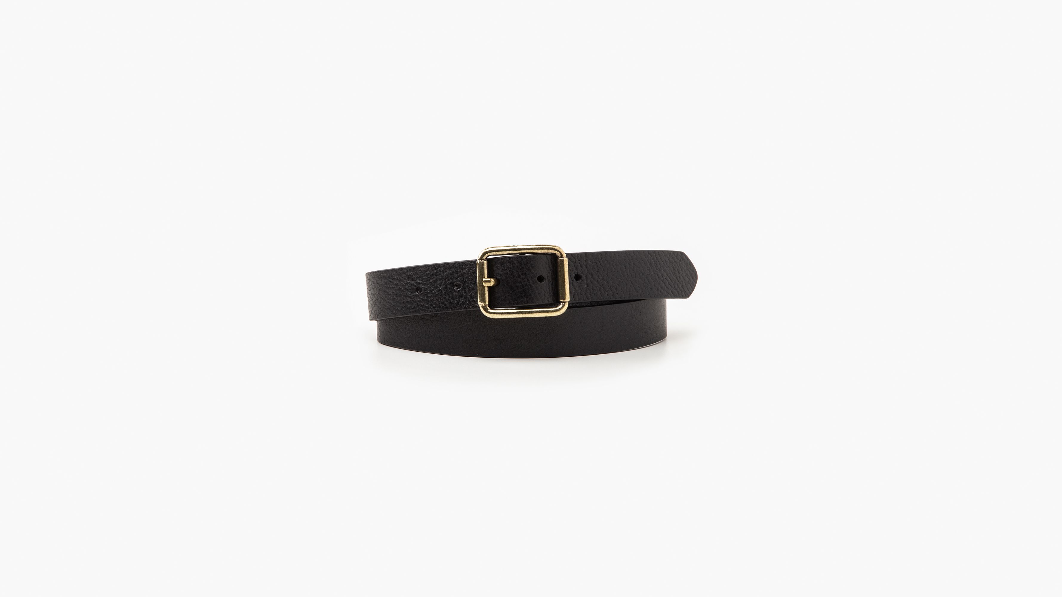 Mid-width Center Bar Belt - Black | Levi's® LI