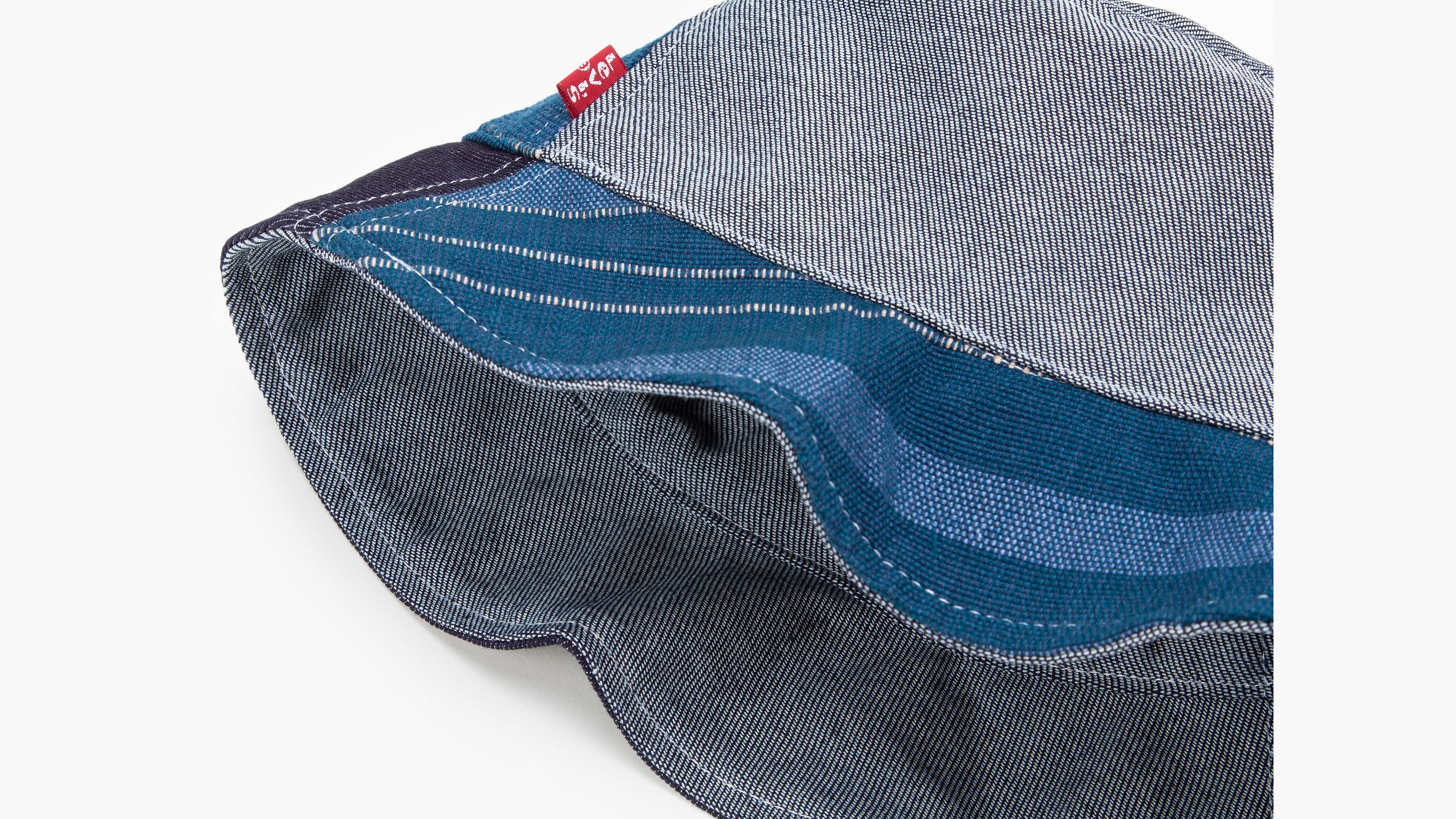 Levi's and Mercado Global Bucket Hat - Men's - Jeans Blue M