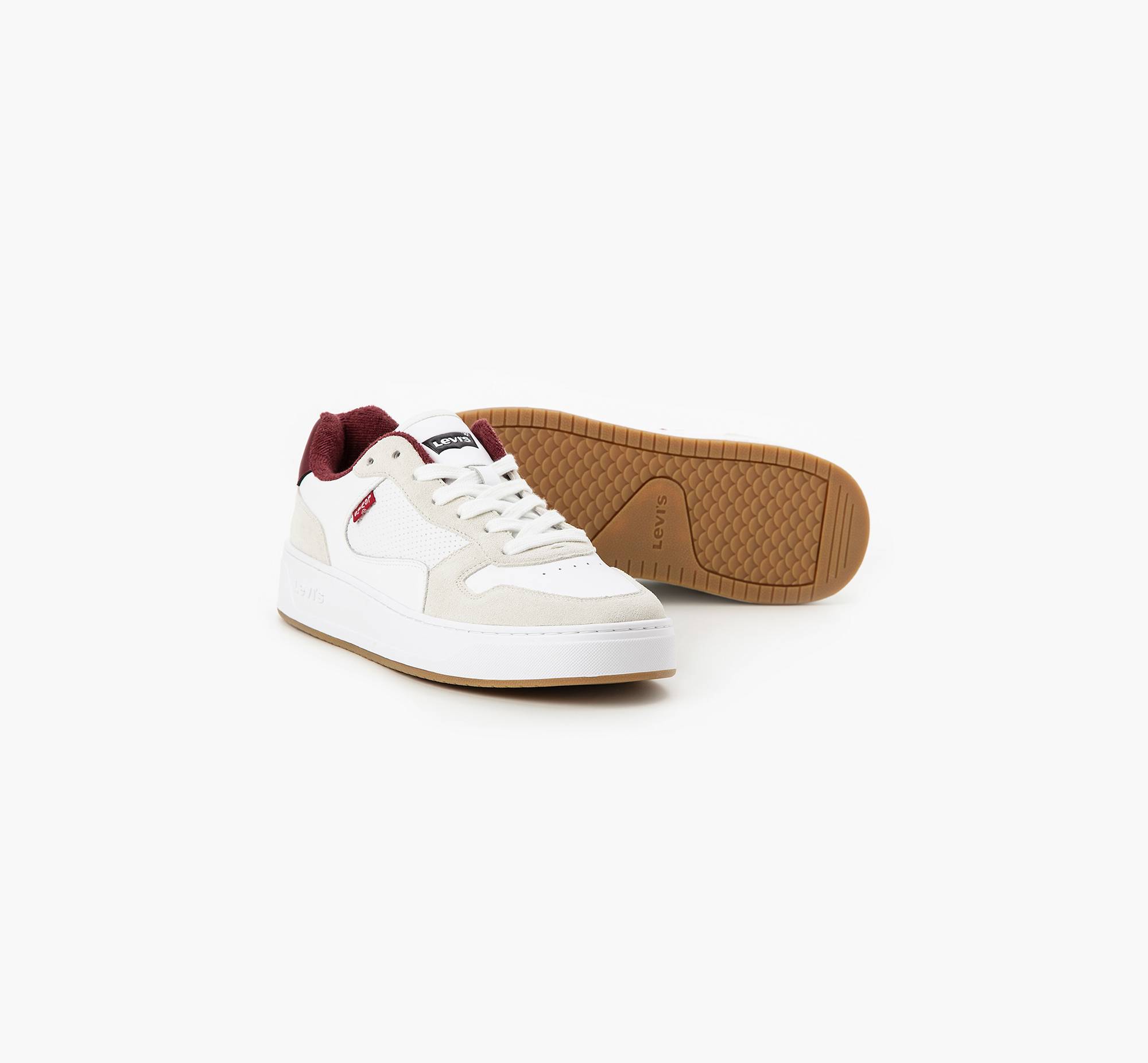 Levi's® Men's Glide Sneakers - White | Levi's® HU