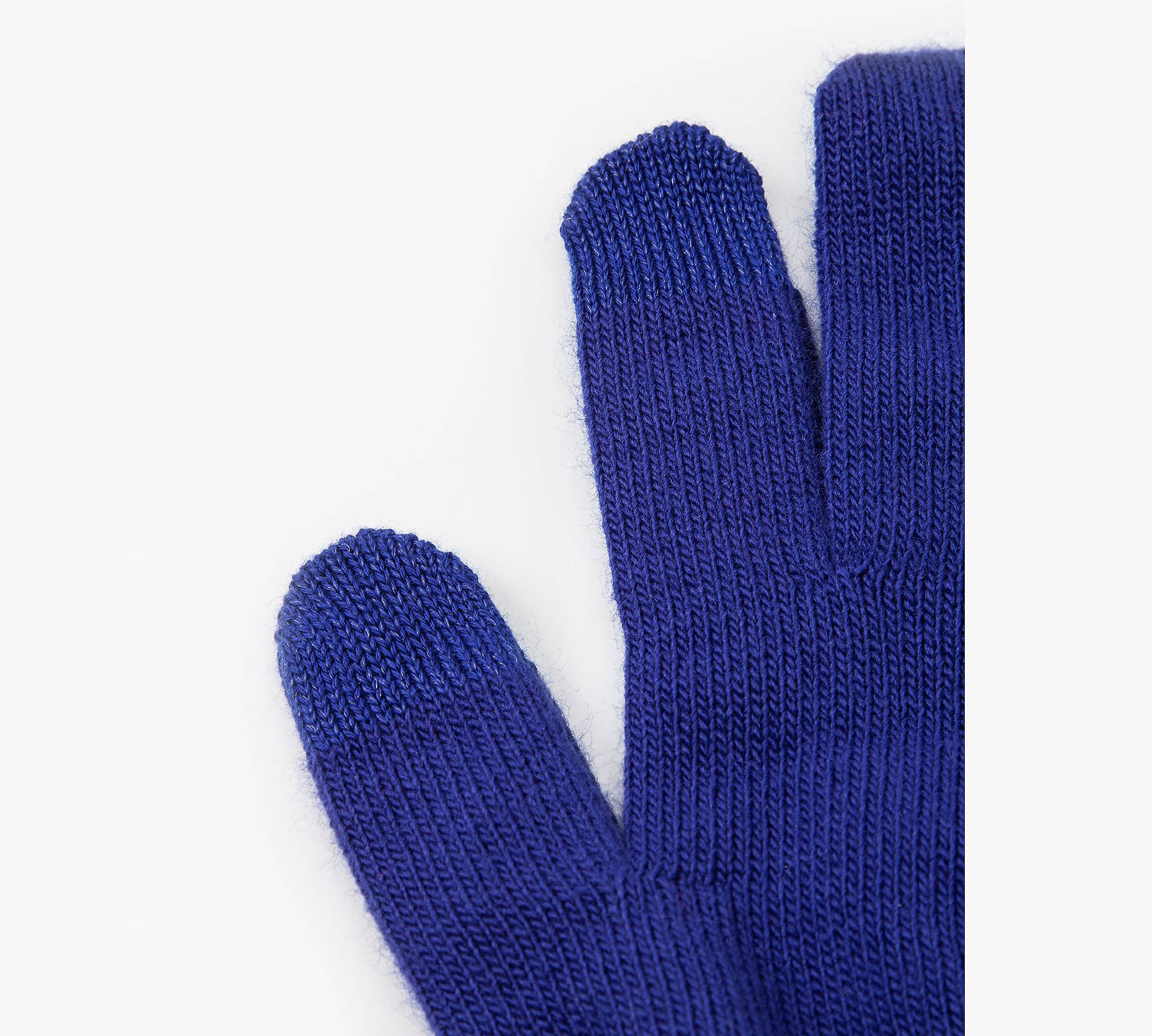 Ben Touch Screen Gloves - Blue | Levi's® CZ