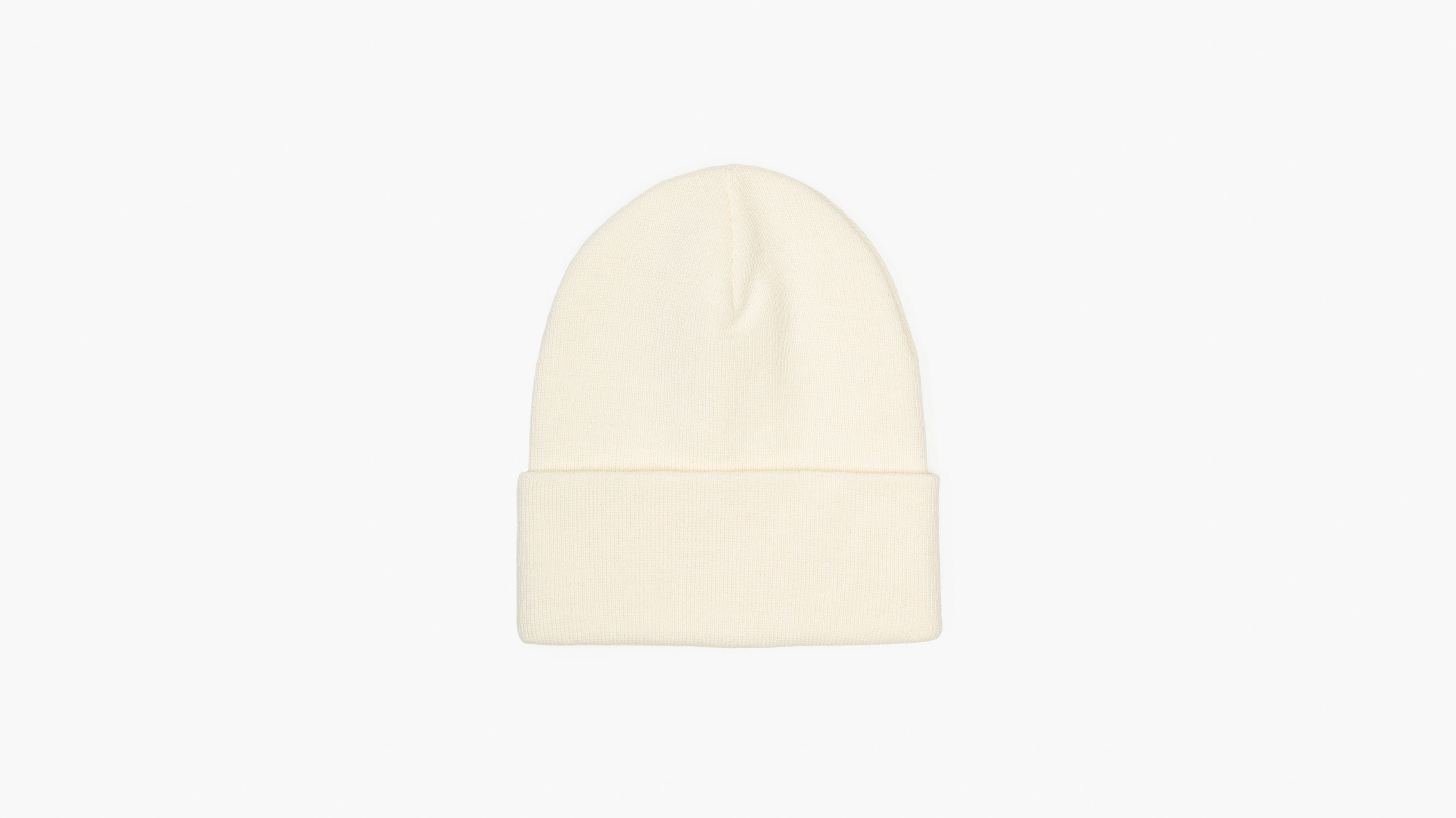 white beanie for men