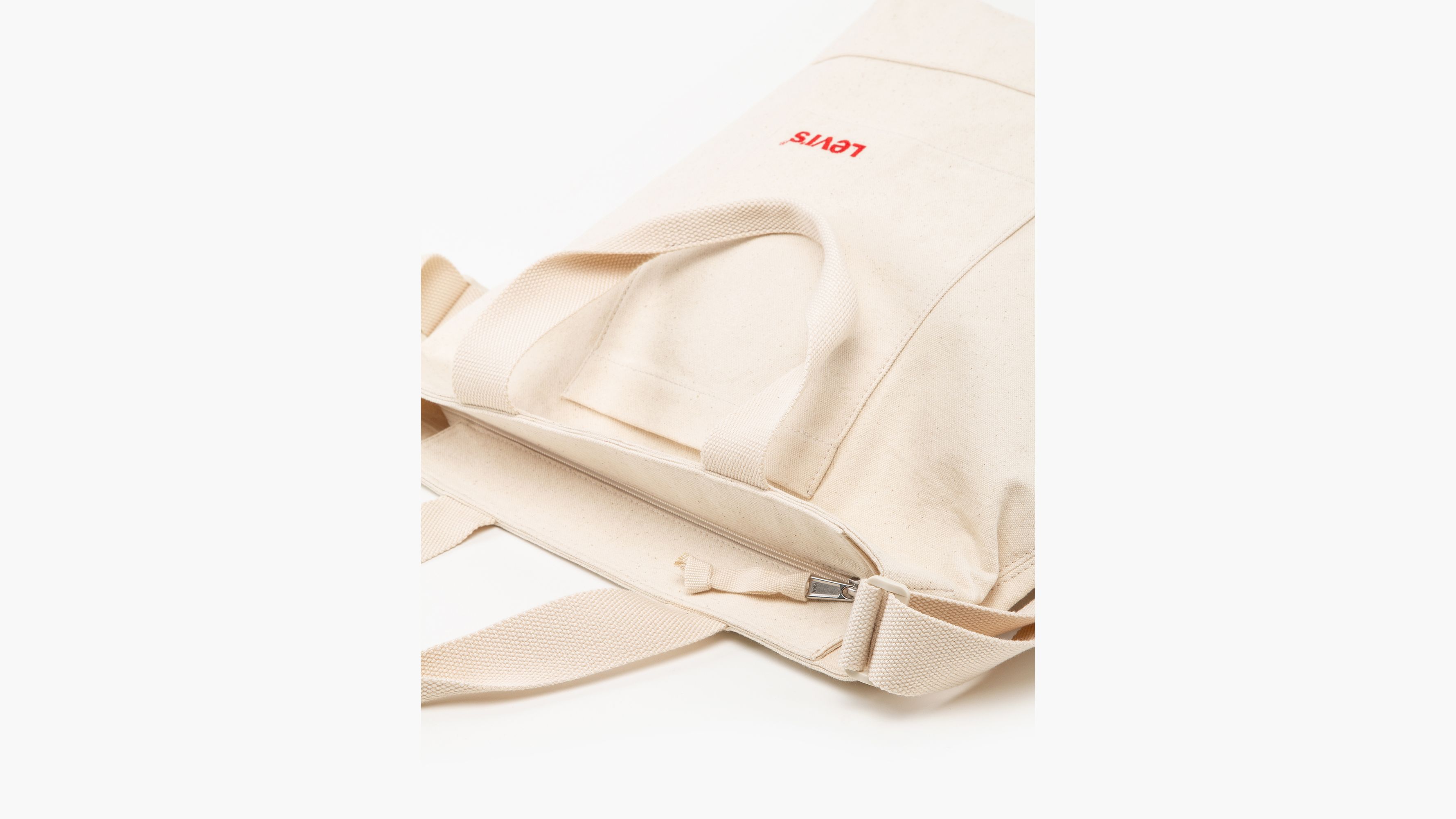 Levi's® Icon Carryall Clear Tote Bag - White