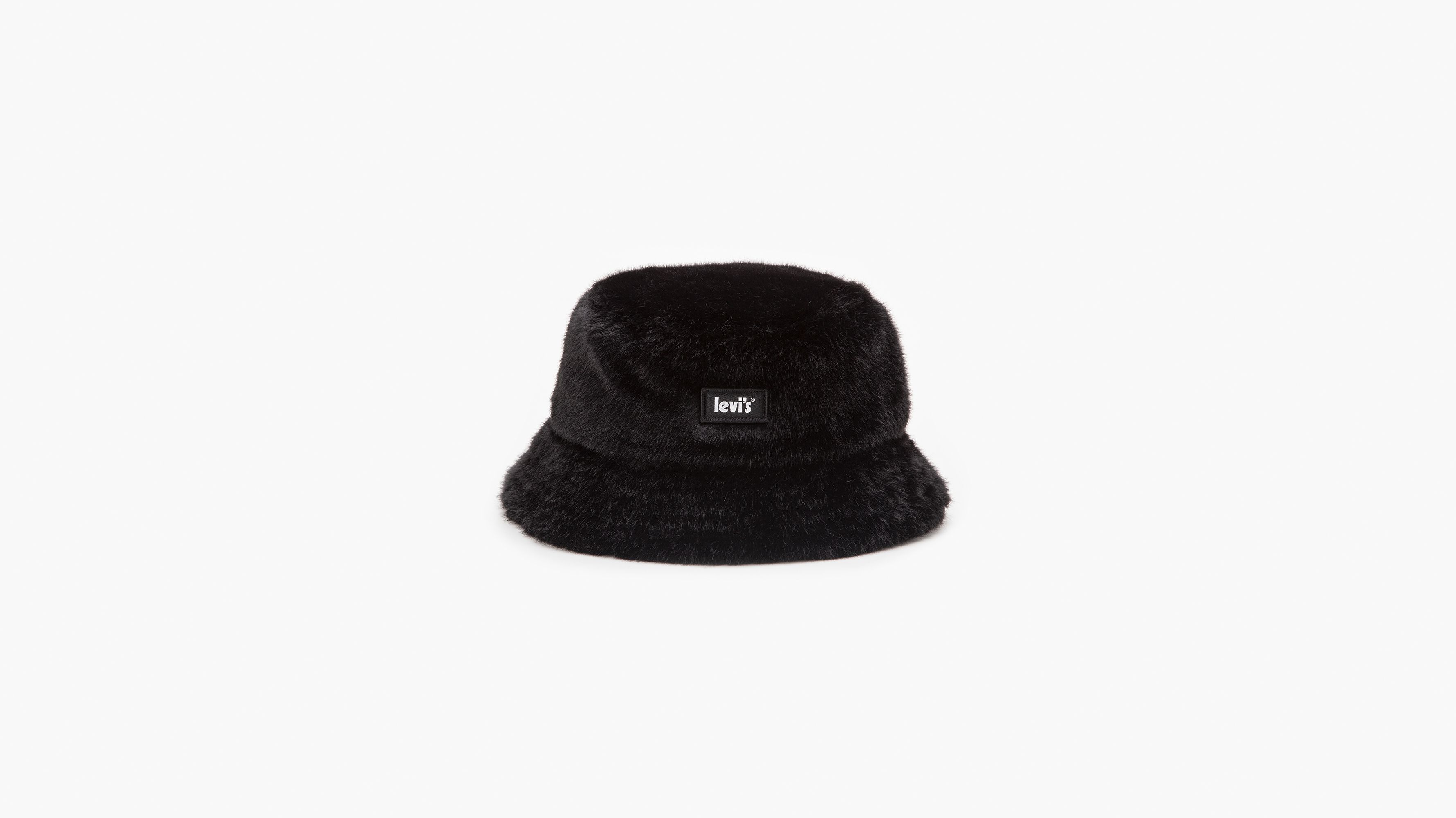 Faux Fur Bucket Hat Black Levi's® US