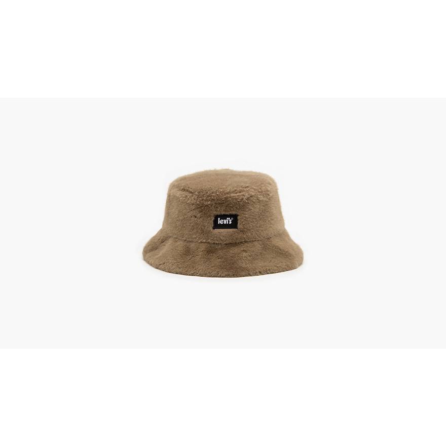 Faux Fur Bucket Hat 1