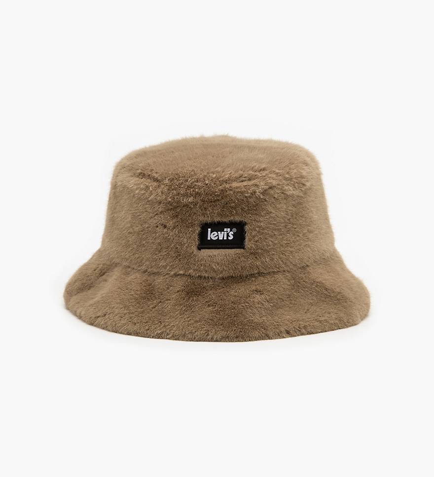Faux Fur Bucket Hat - Brown | Levi's® CA