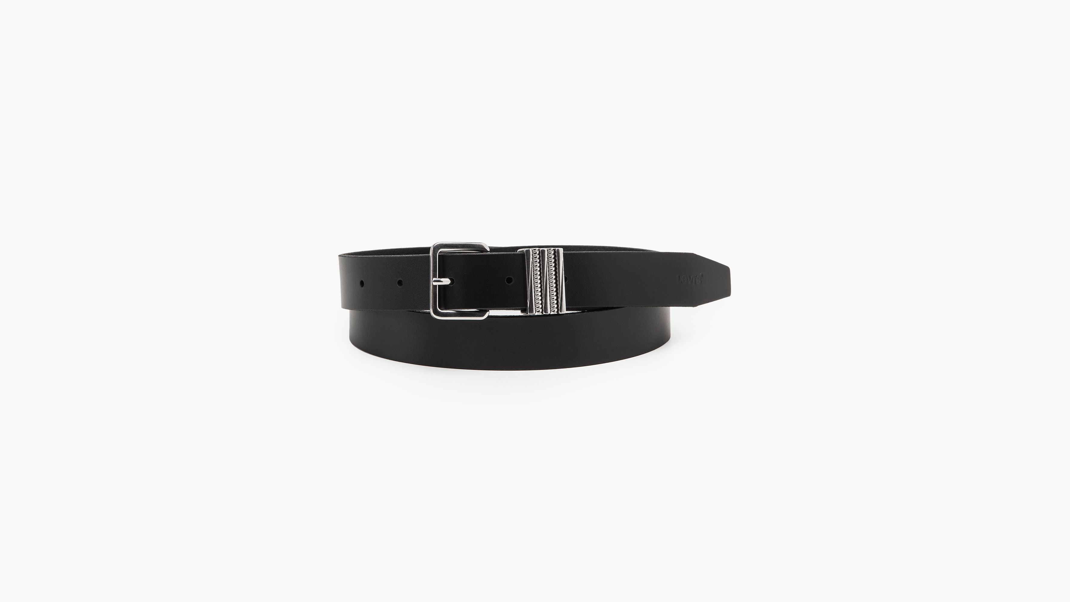 Levi's Metal Loop Belt In Black