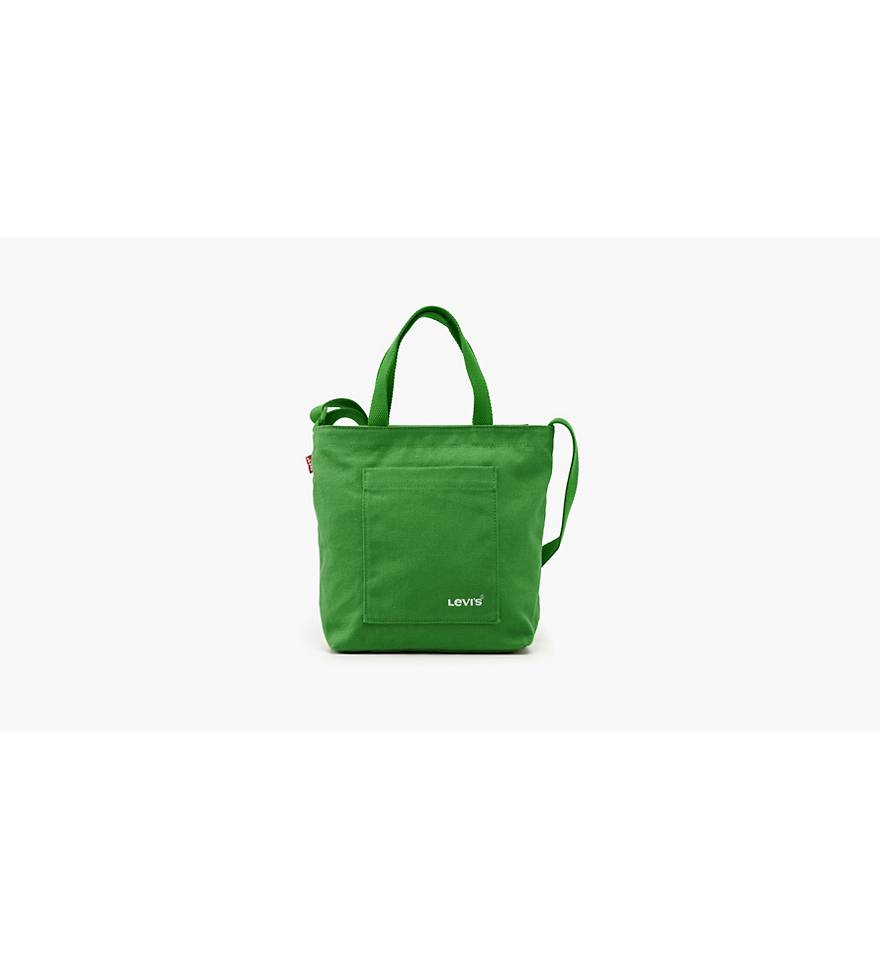 Green Fishes Tote Bag by Lv - Pixels