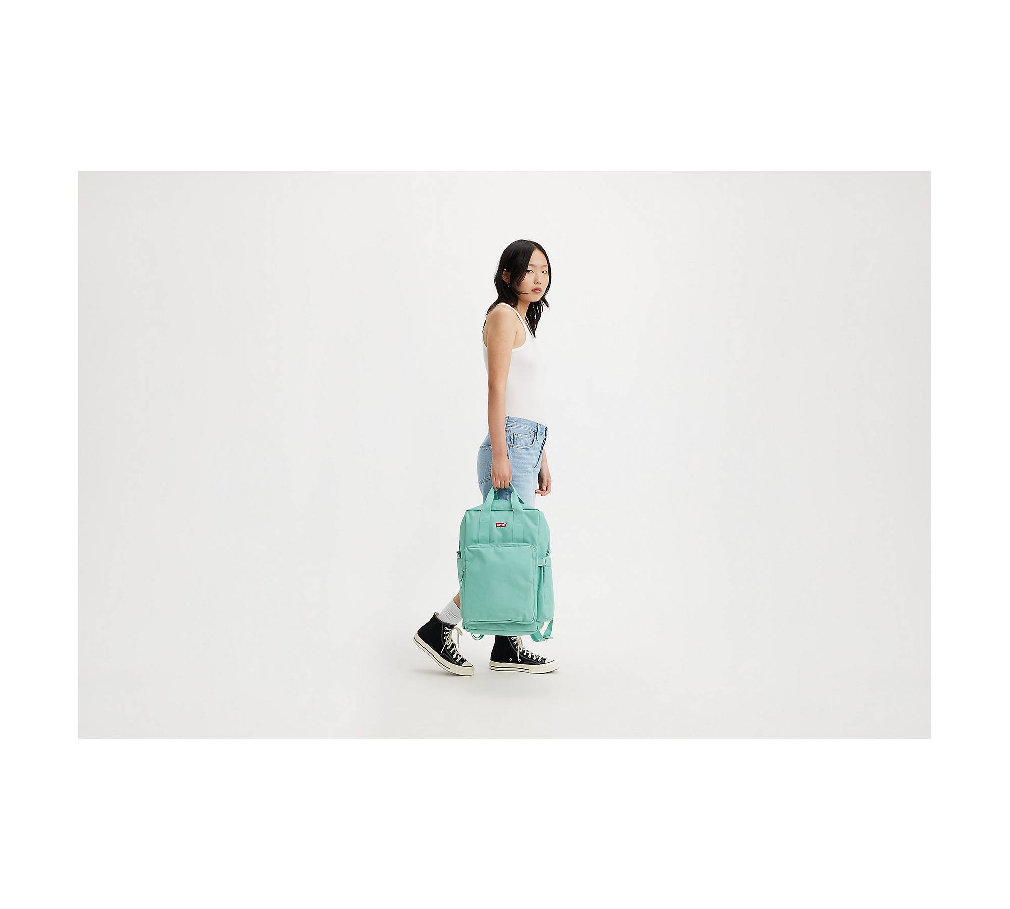 Levi's® L-pack Large Backpack - Green | Levi's® IT