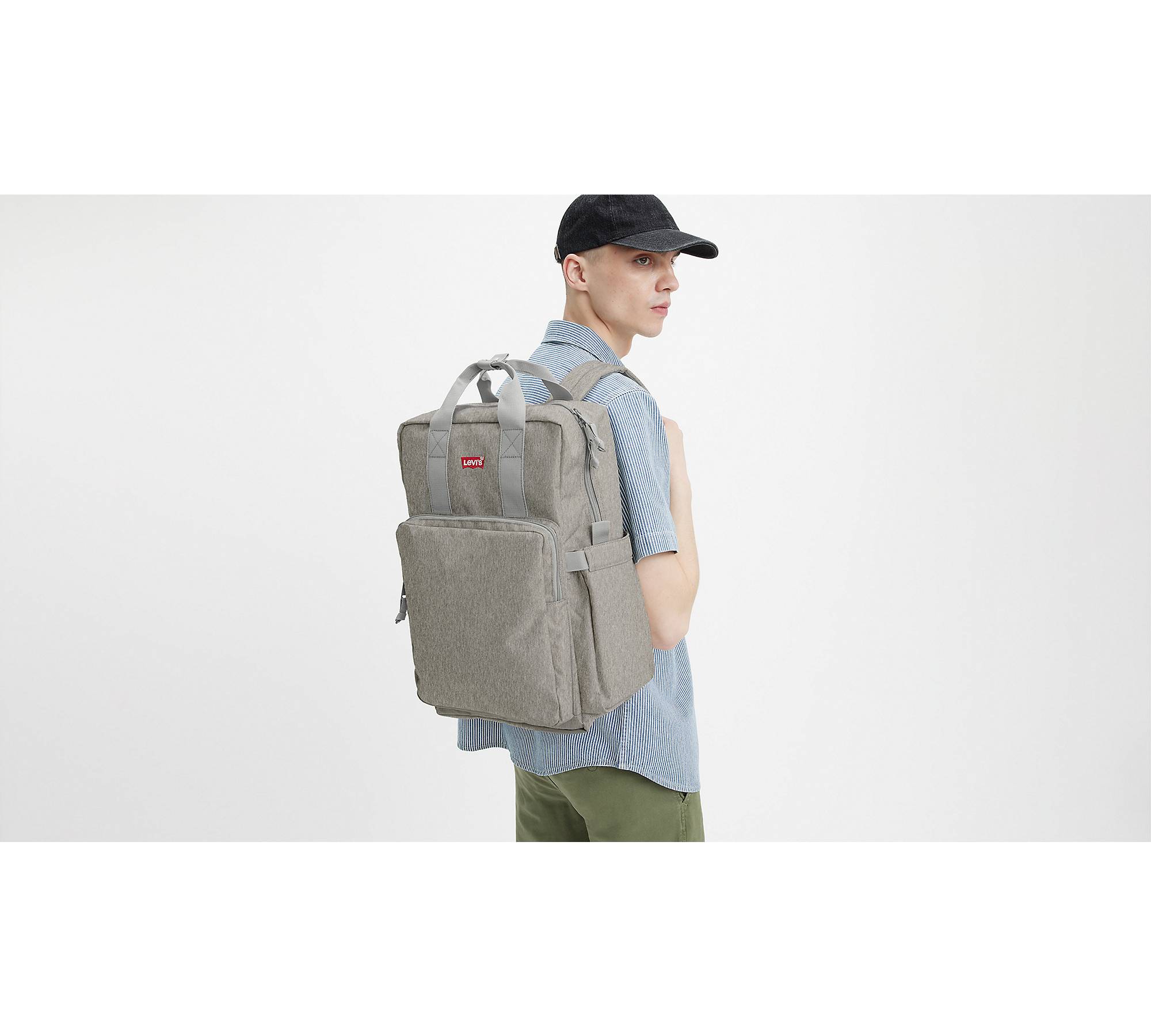 Levi's® L-pack Large Backpack - Grey | Levi's® AT