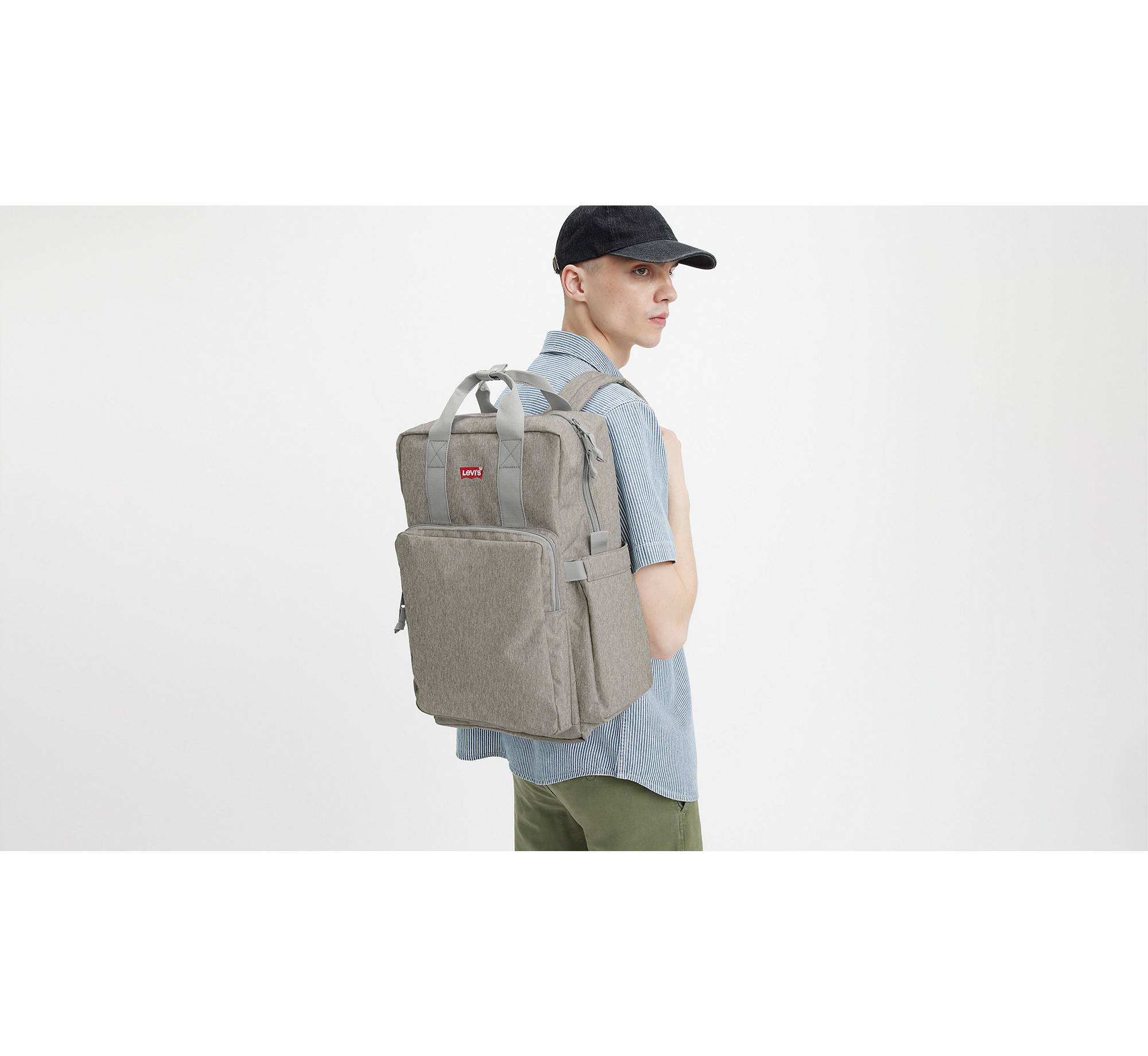 Levi's® L-pack Large Backpack - Grey | Levi's® US