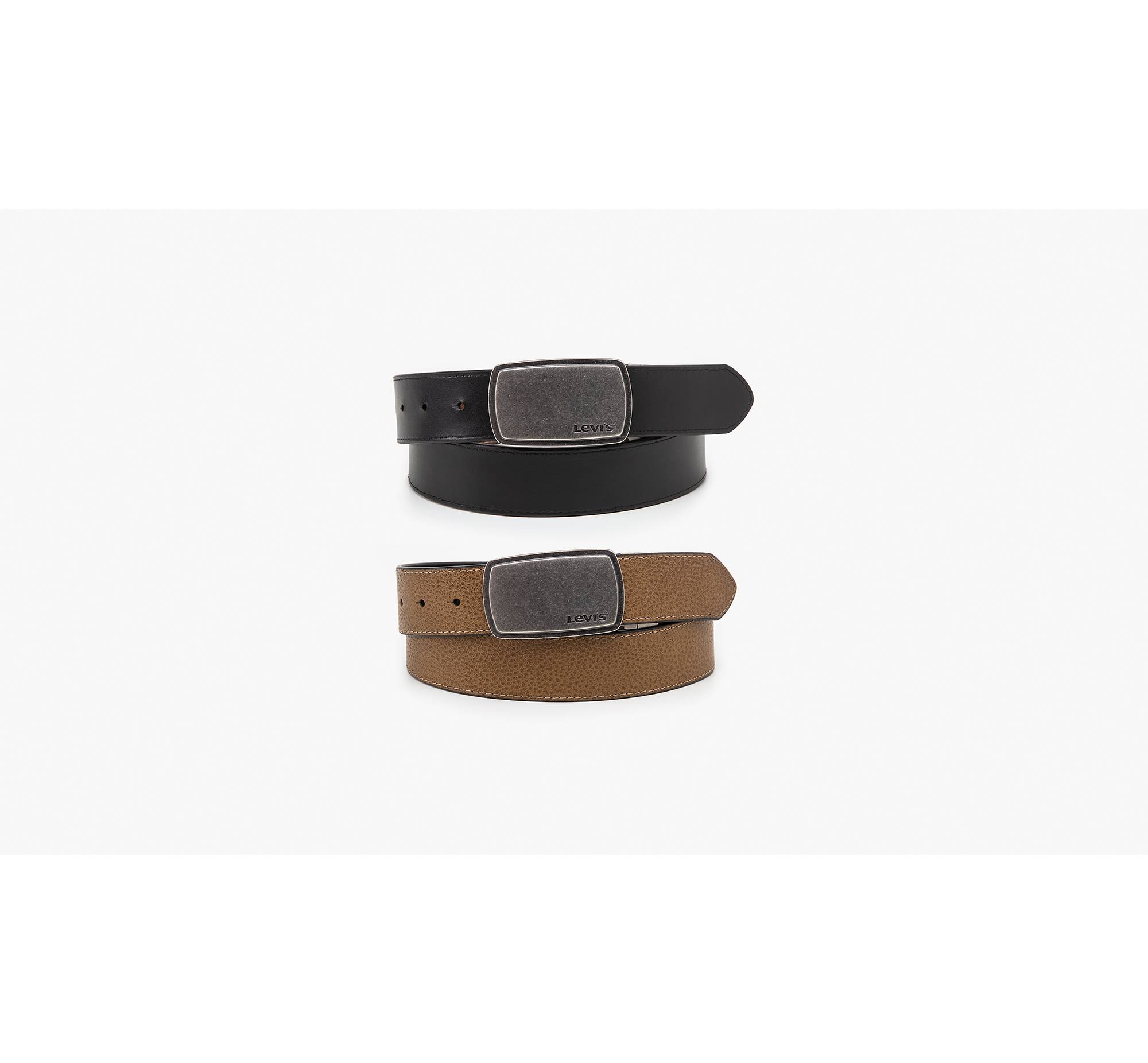 Plaque Reversible Belt - Beige | Levi's® RO