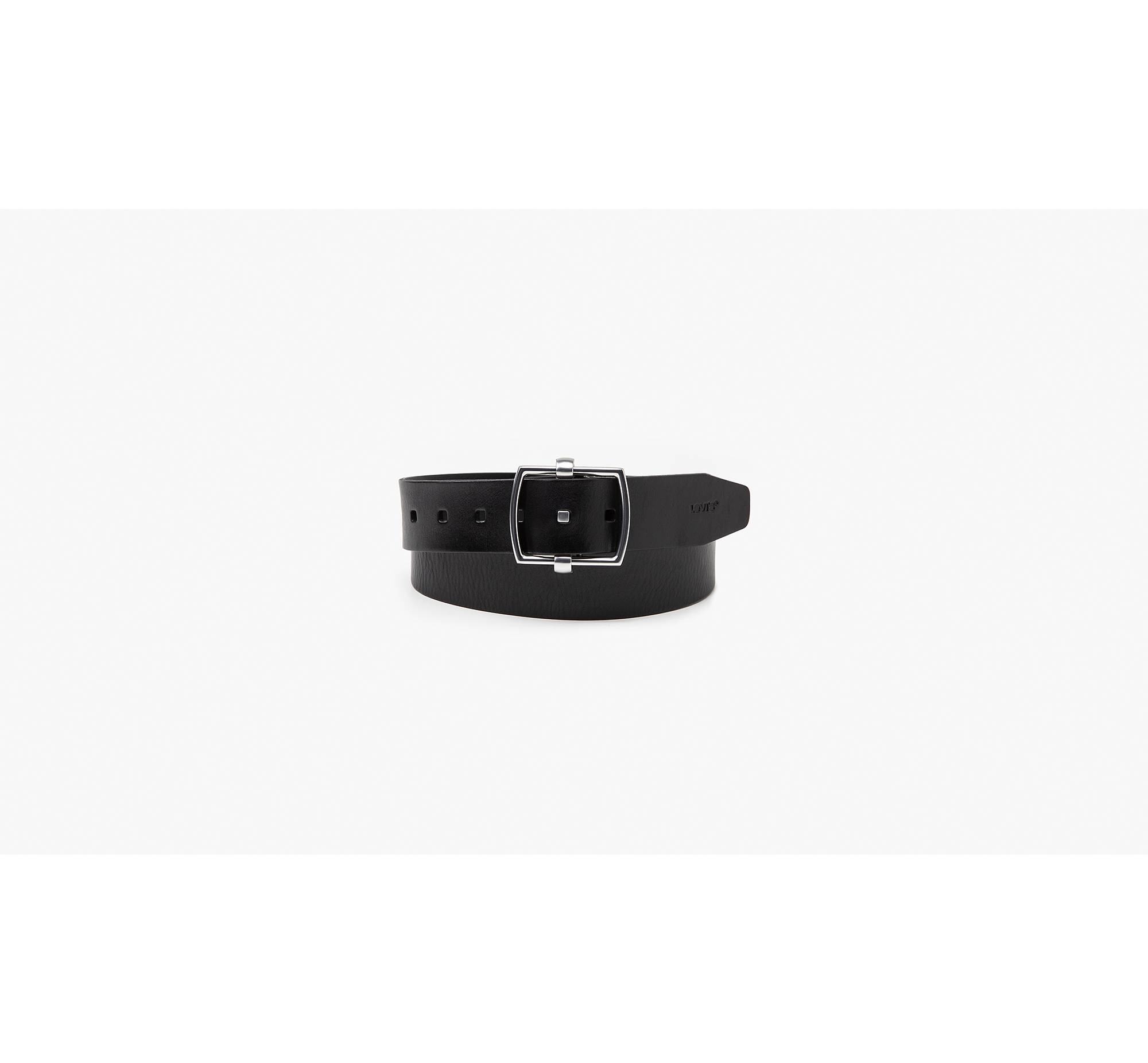 Chunky Center Bar Belt - Black | Levi's® MT