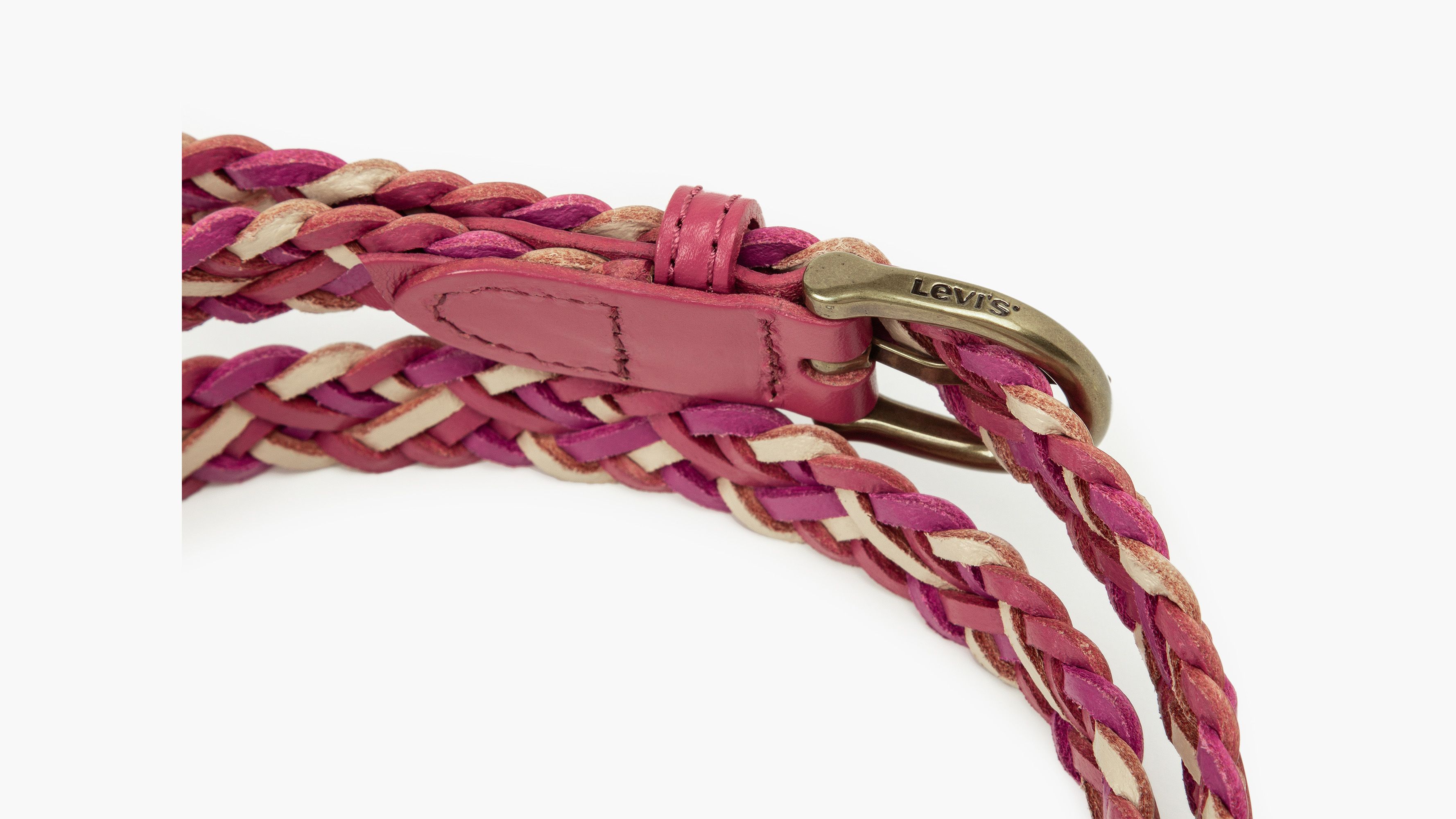 Leather Braided Belt 3