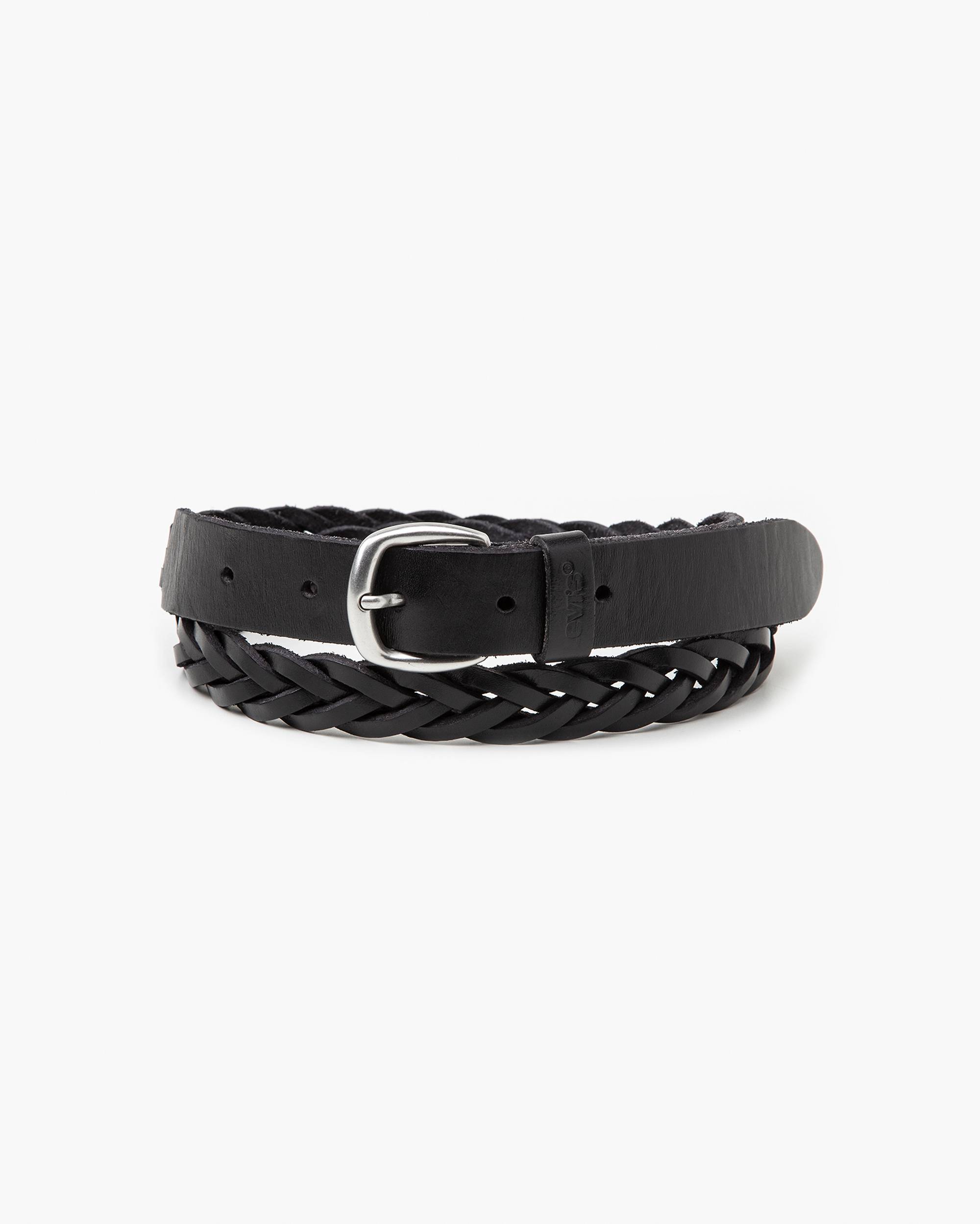 Leather Braided Belt - Black | Levi's® US Leather Braided Belt - Black | Levi's® US
