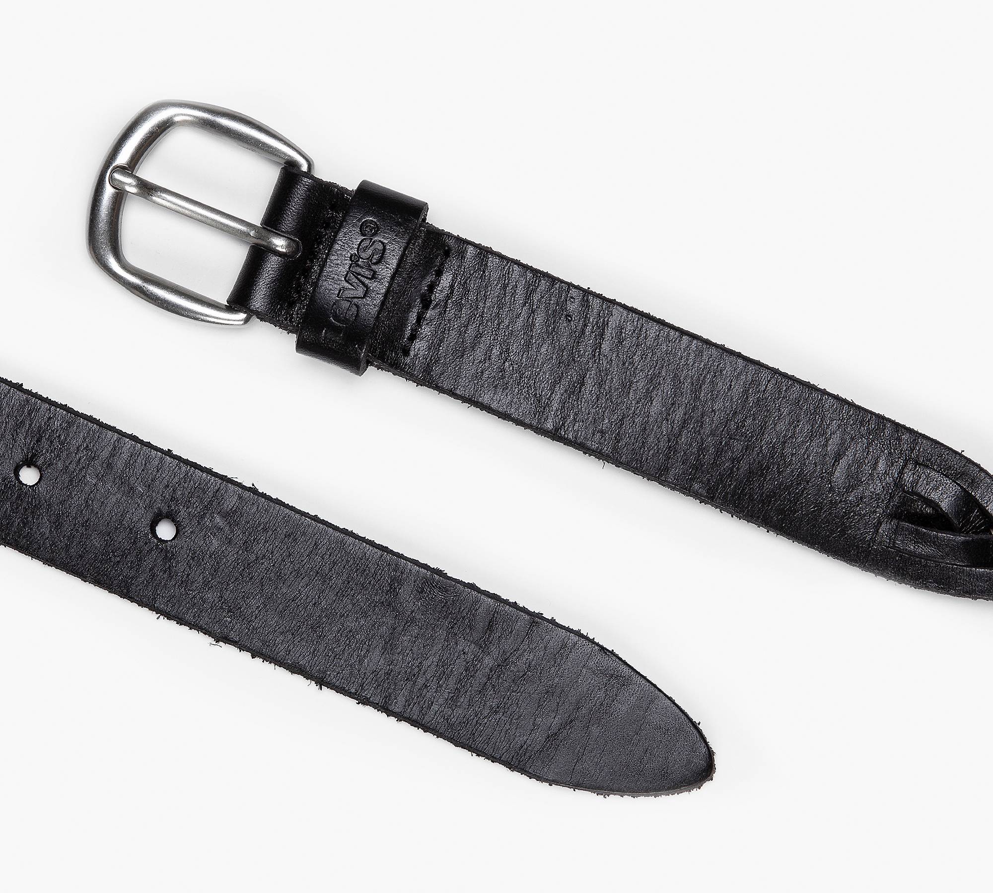 Leather Braided Belt - Black | Levi's® FR