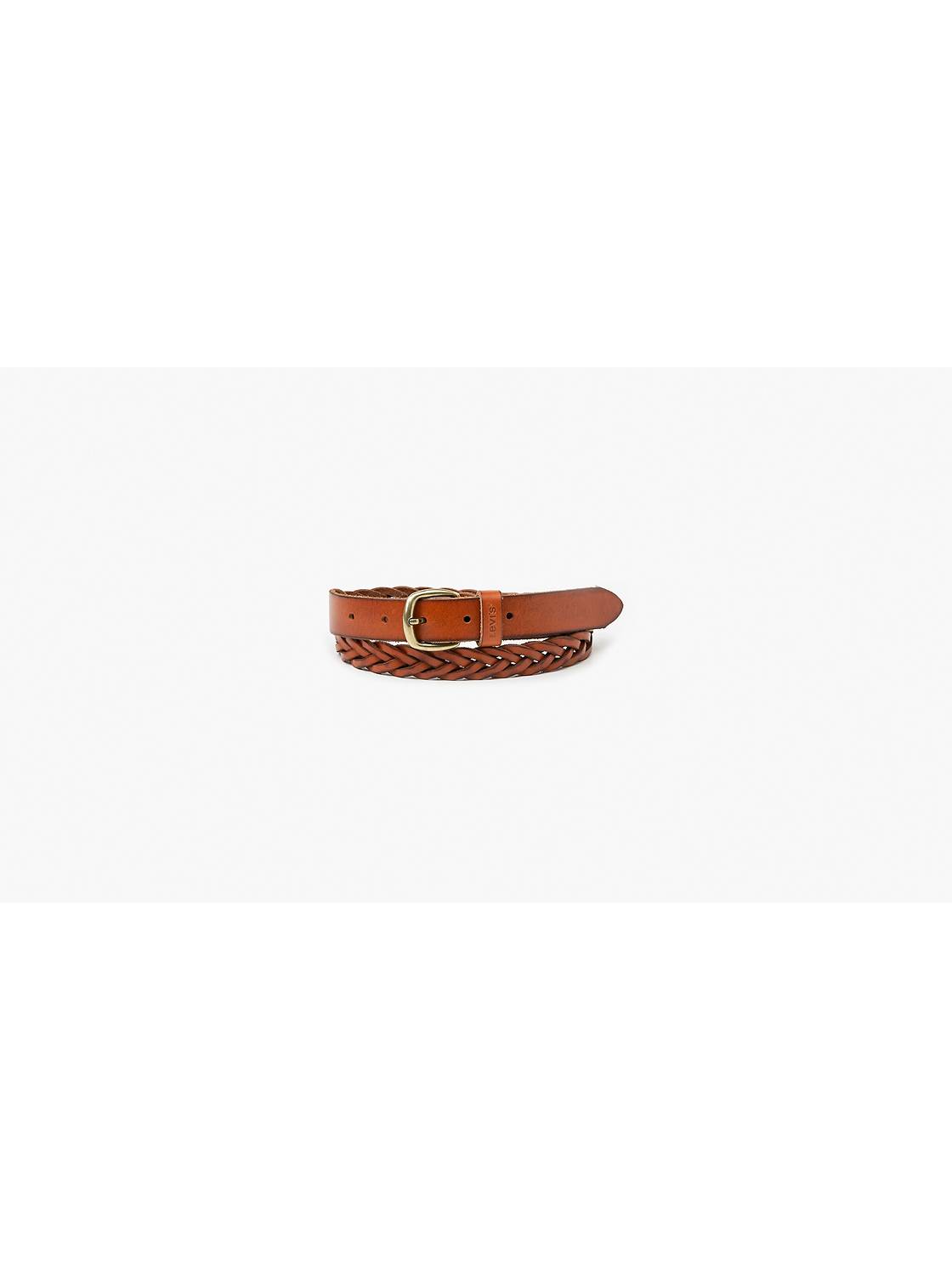 Leather Braided Belt 1