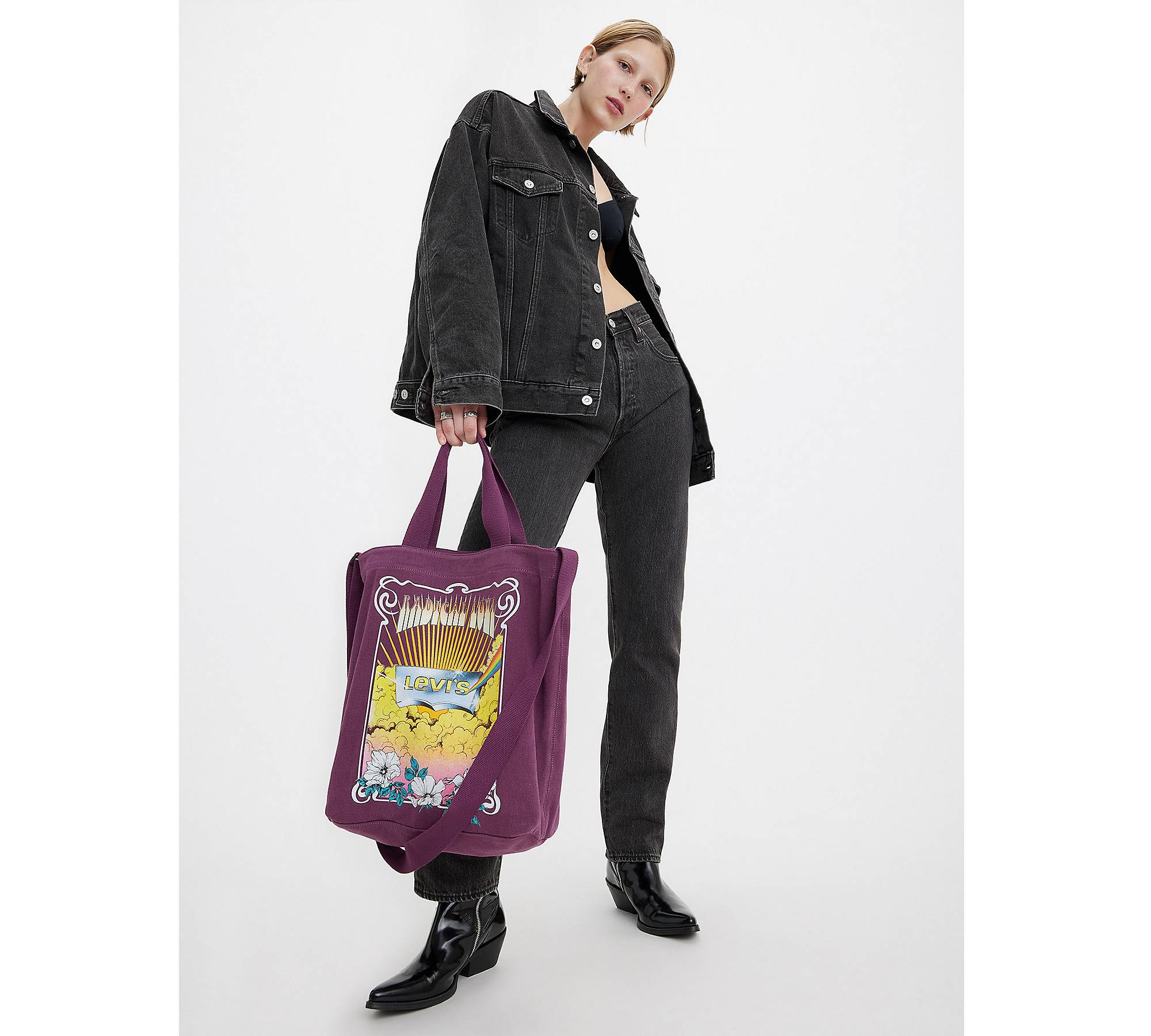 Levi's Pride Tote Bag - Women's - Dark Purple One Size