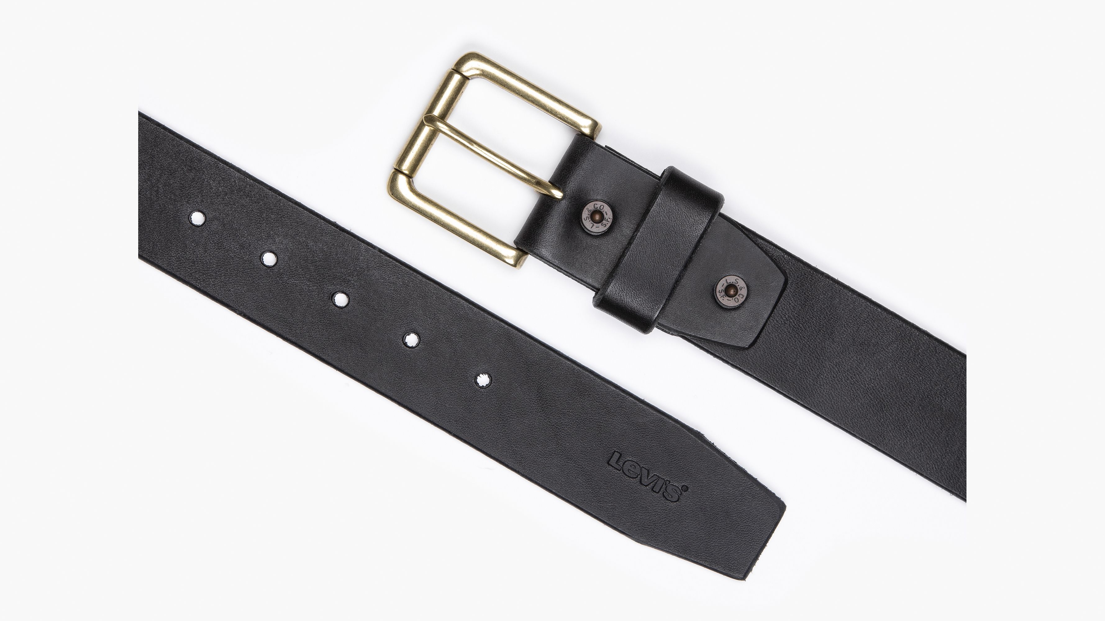 Men's Heritage Leather Belt | Black Matte