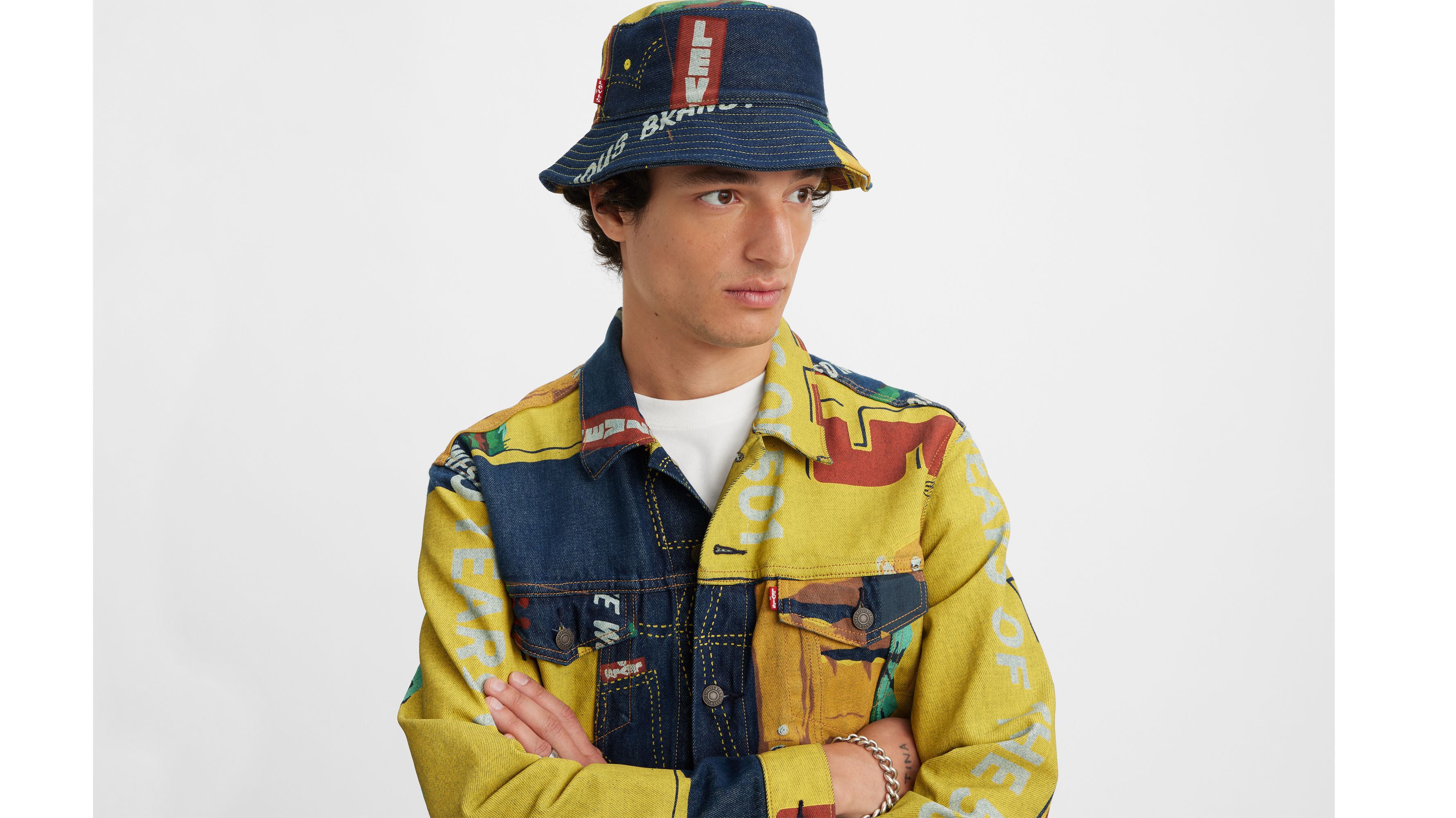 501® Graphic Bucket Hat Blue Levi's® GB