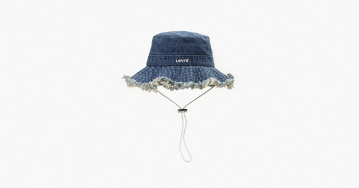 Drawstring Bucket Hat - Blue | Levi's® AL