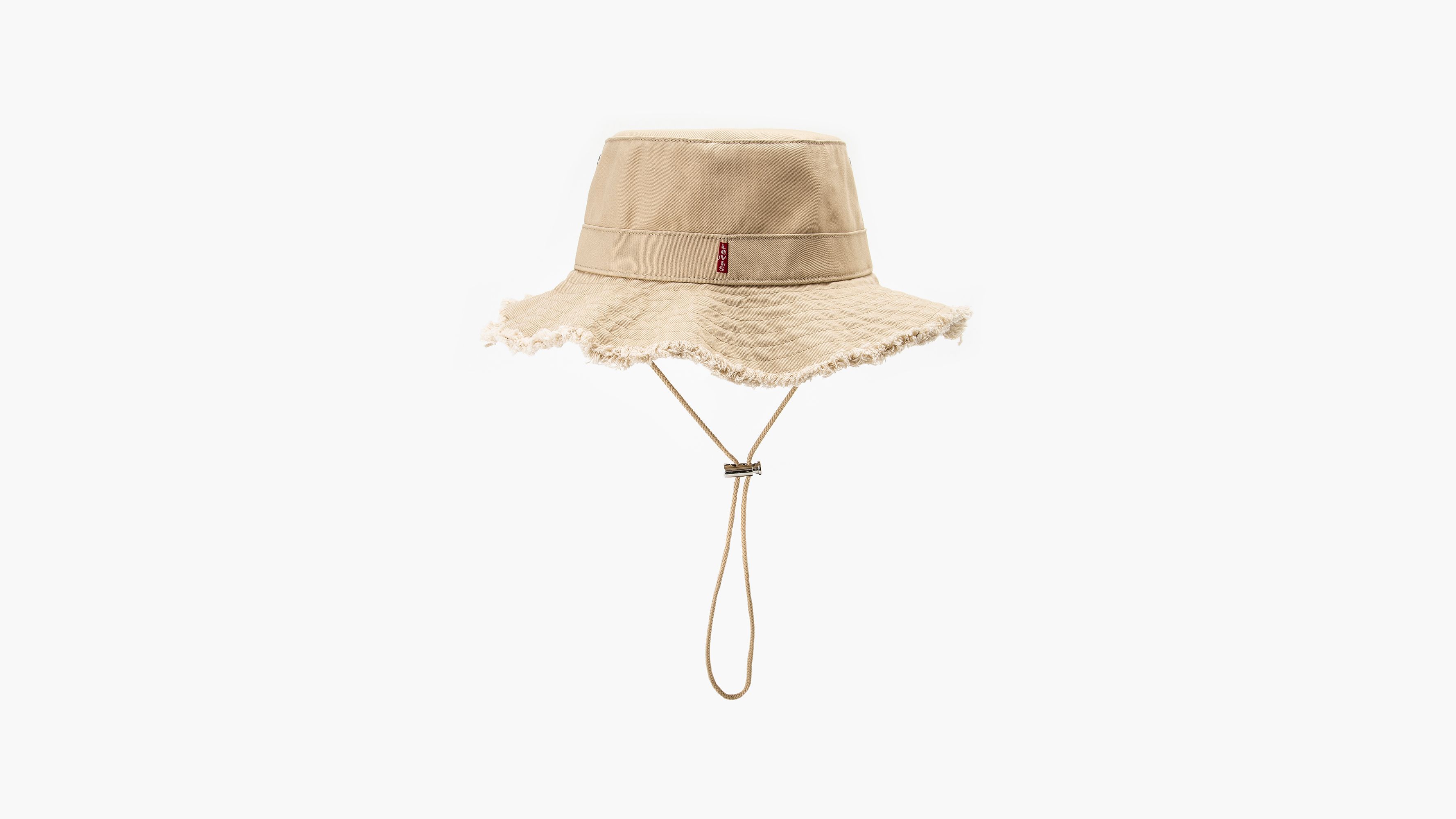 Drawstring Bucket Hat