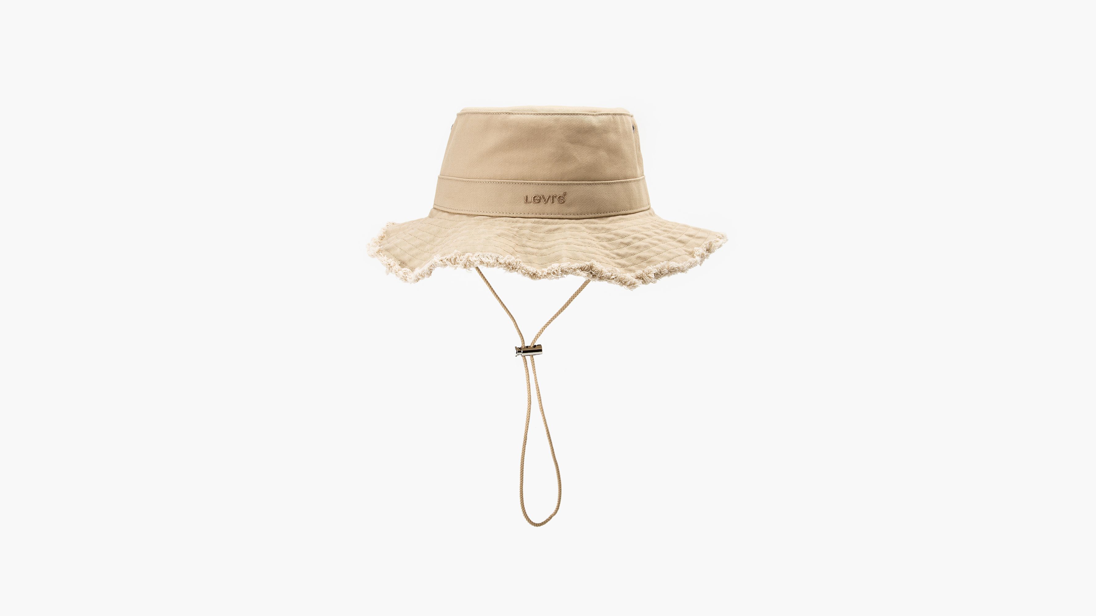 Drawstring Bucket Hat