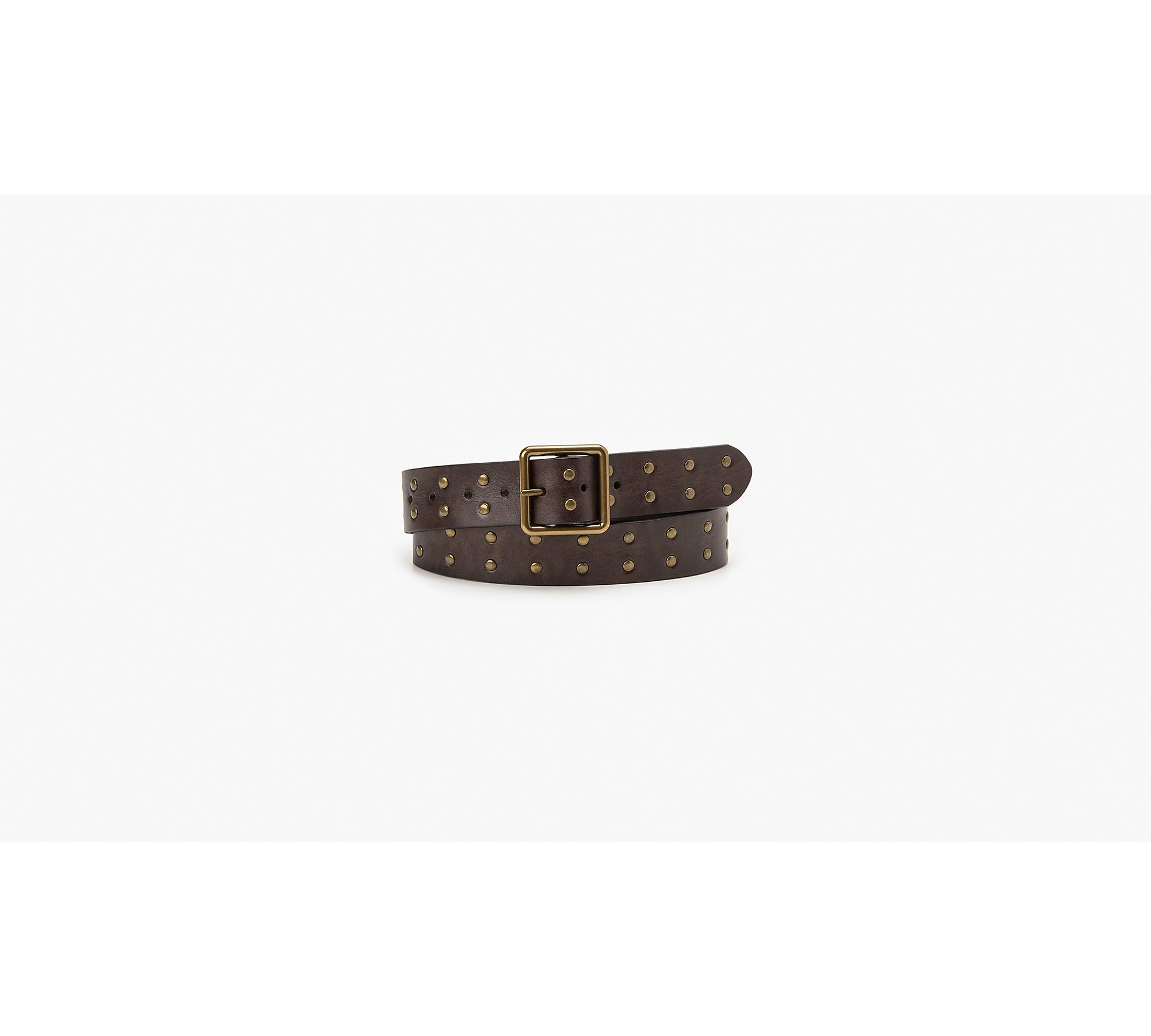 Studded Leather Belt - Brown | Levi's® US