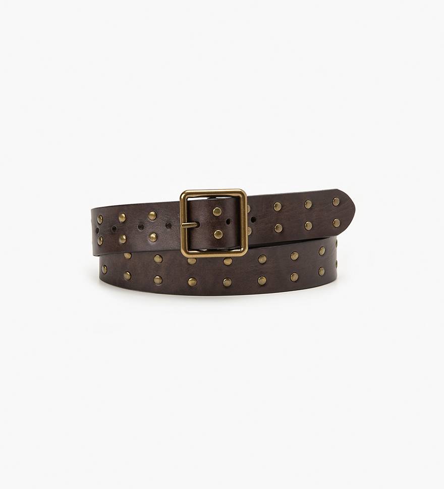 Studded Leather Belt - Brown | Levi's® US