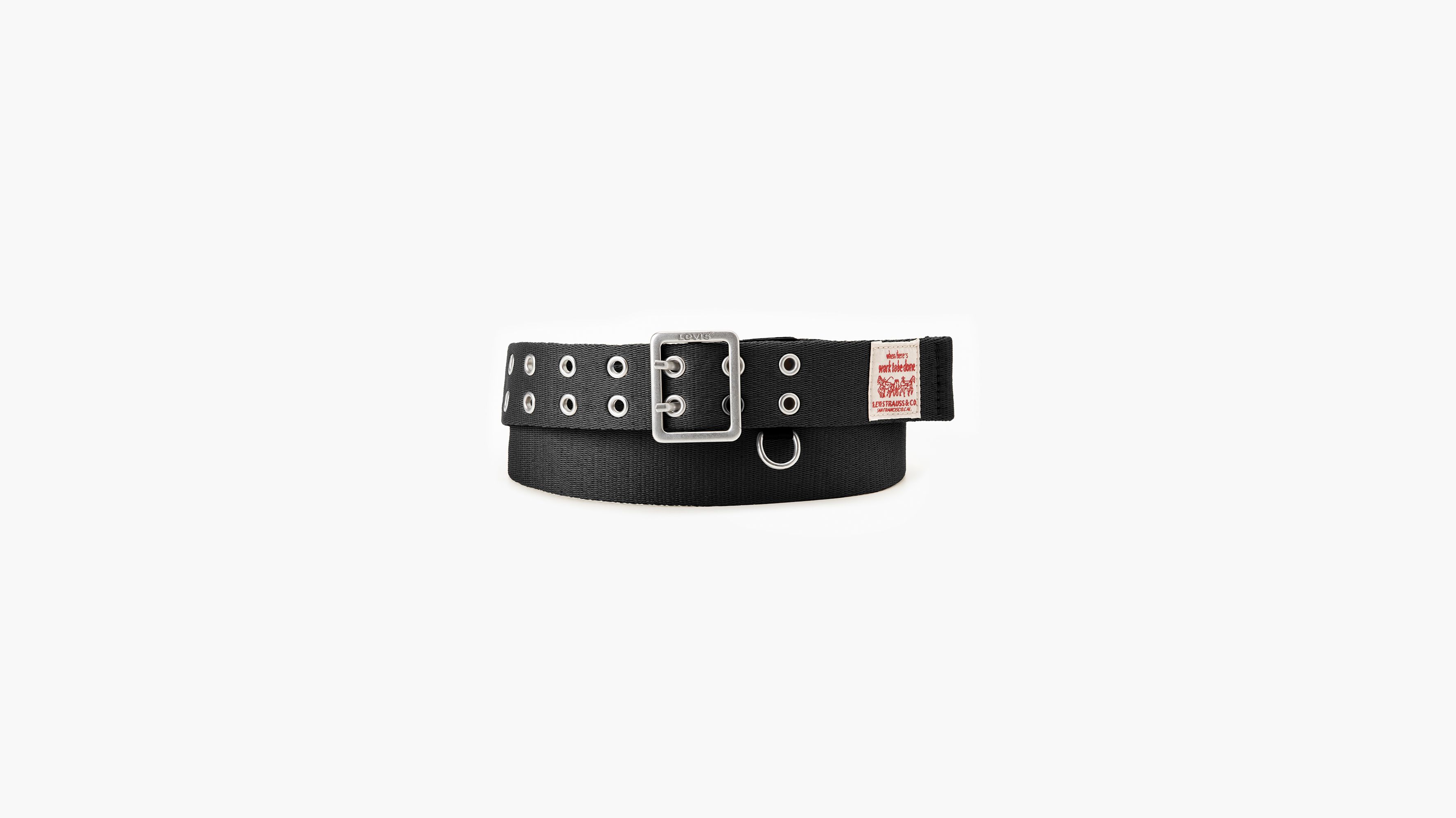 ALCYON BELT COMPANY NAVY レザーベルト 30インチ Workwear Belt - Black | Levi's® MC