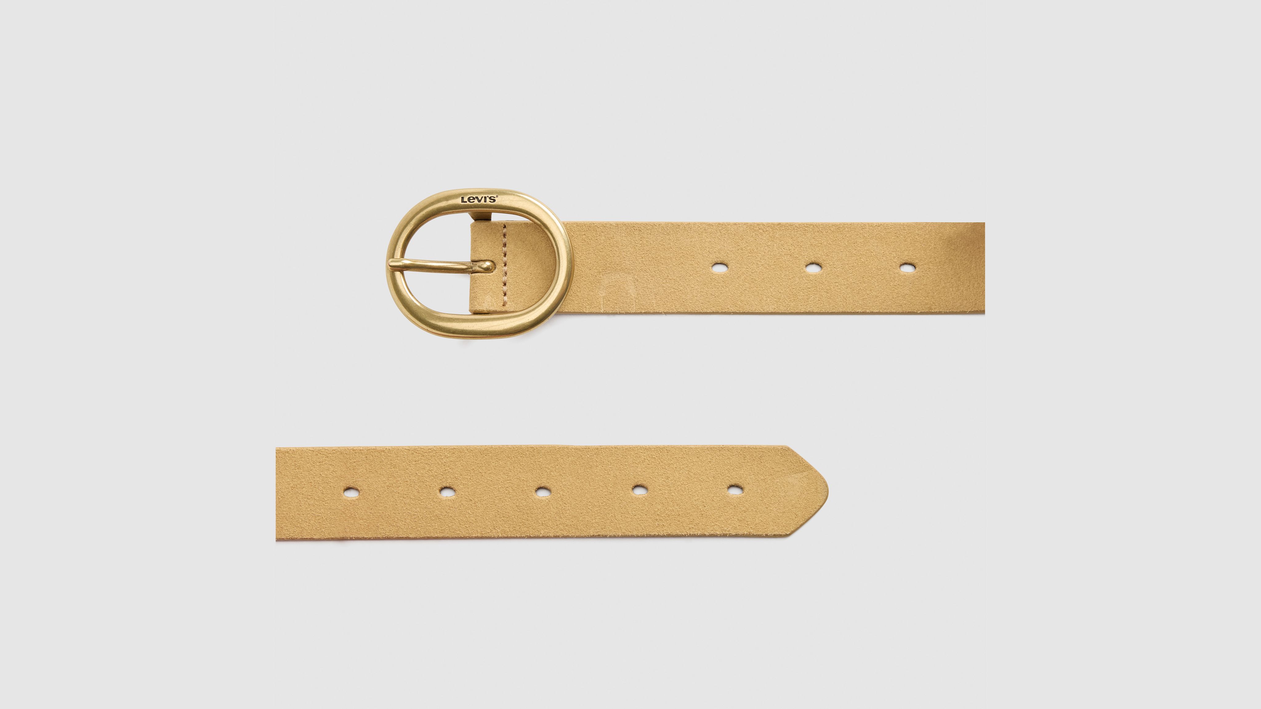 Levi's Women's High-low Belt Xl In Sand