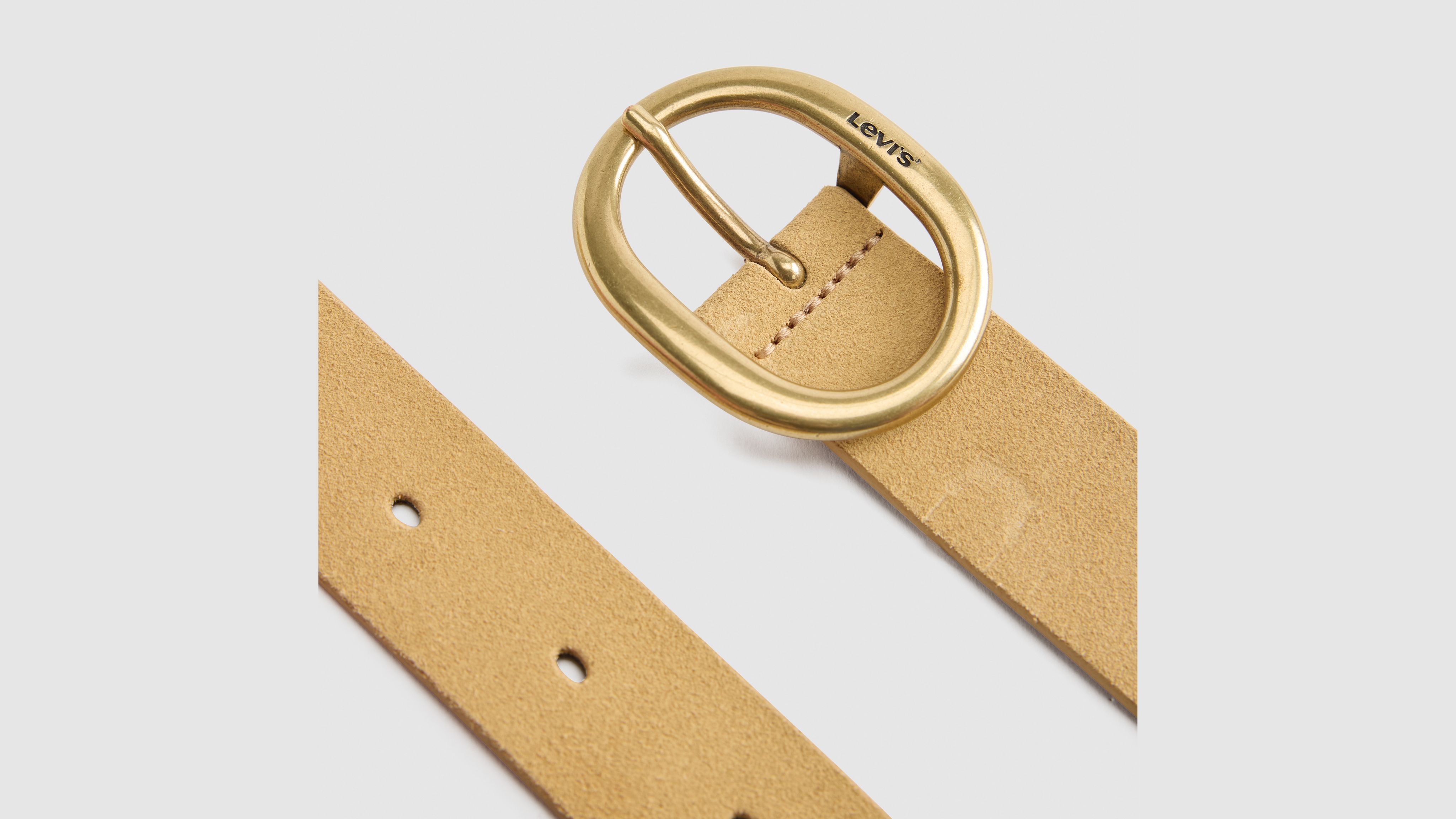 Levi's Women's High-low Belt Xl In Sand