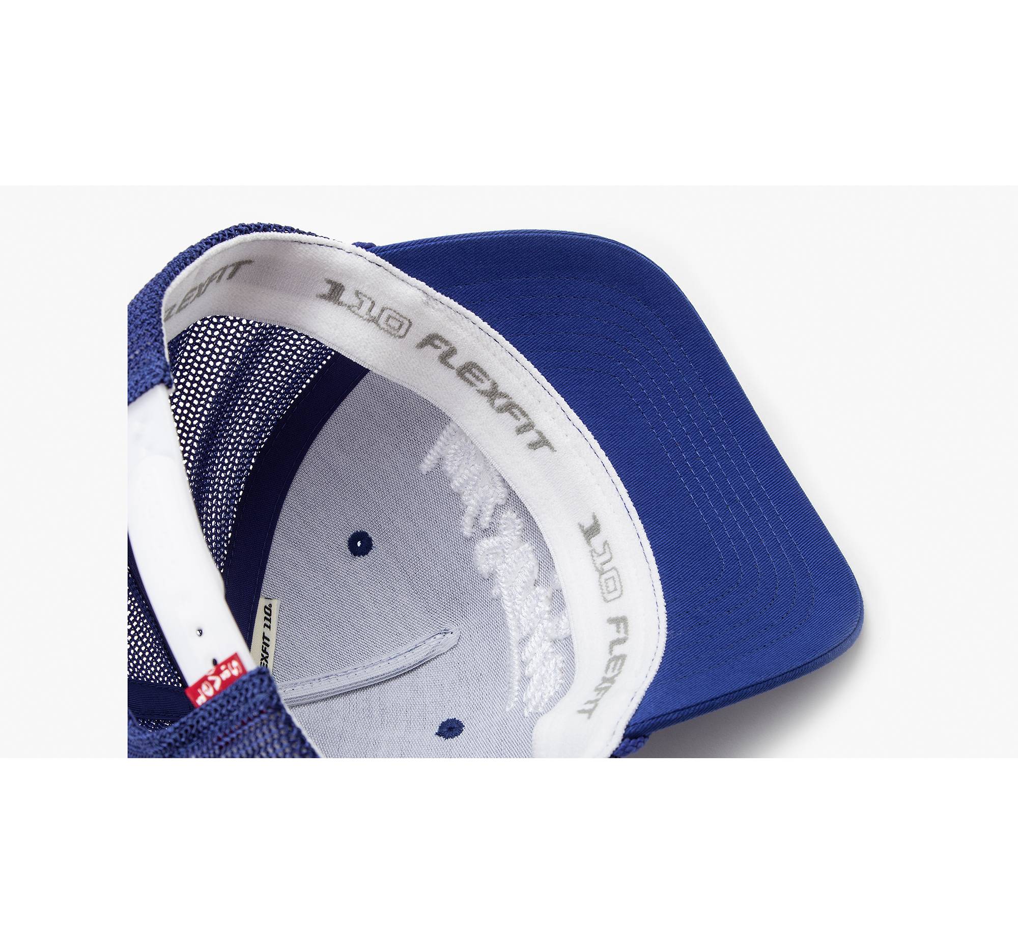 Embrodiered Flexfit Cap - Blue | Levi's® ME