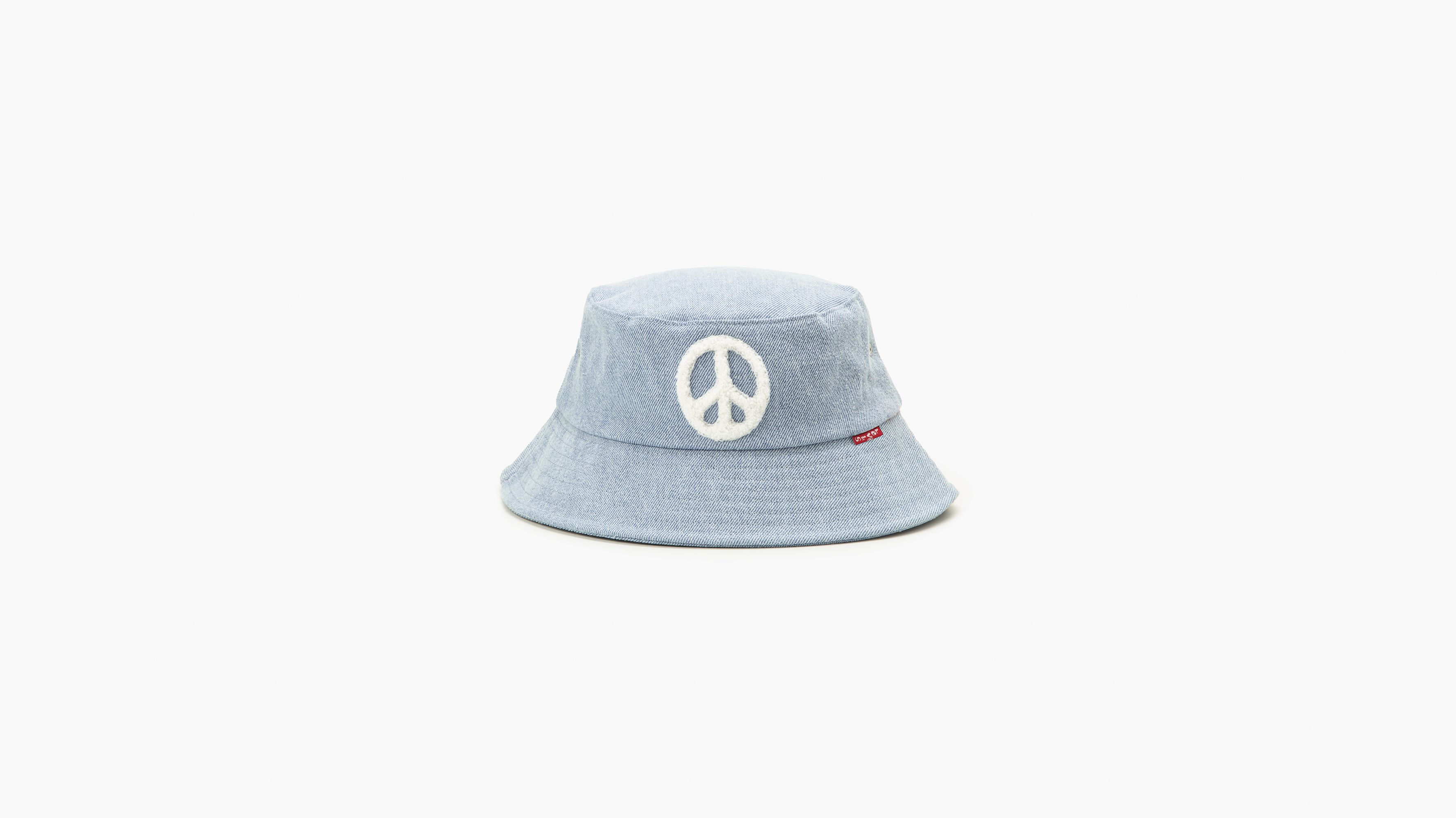Essential Peace Sign Bucket Hat - Blue | Levi's® US