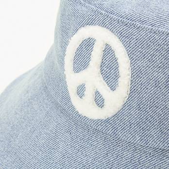Essential Peace Sign Bucket Hat 3