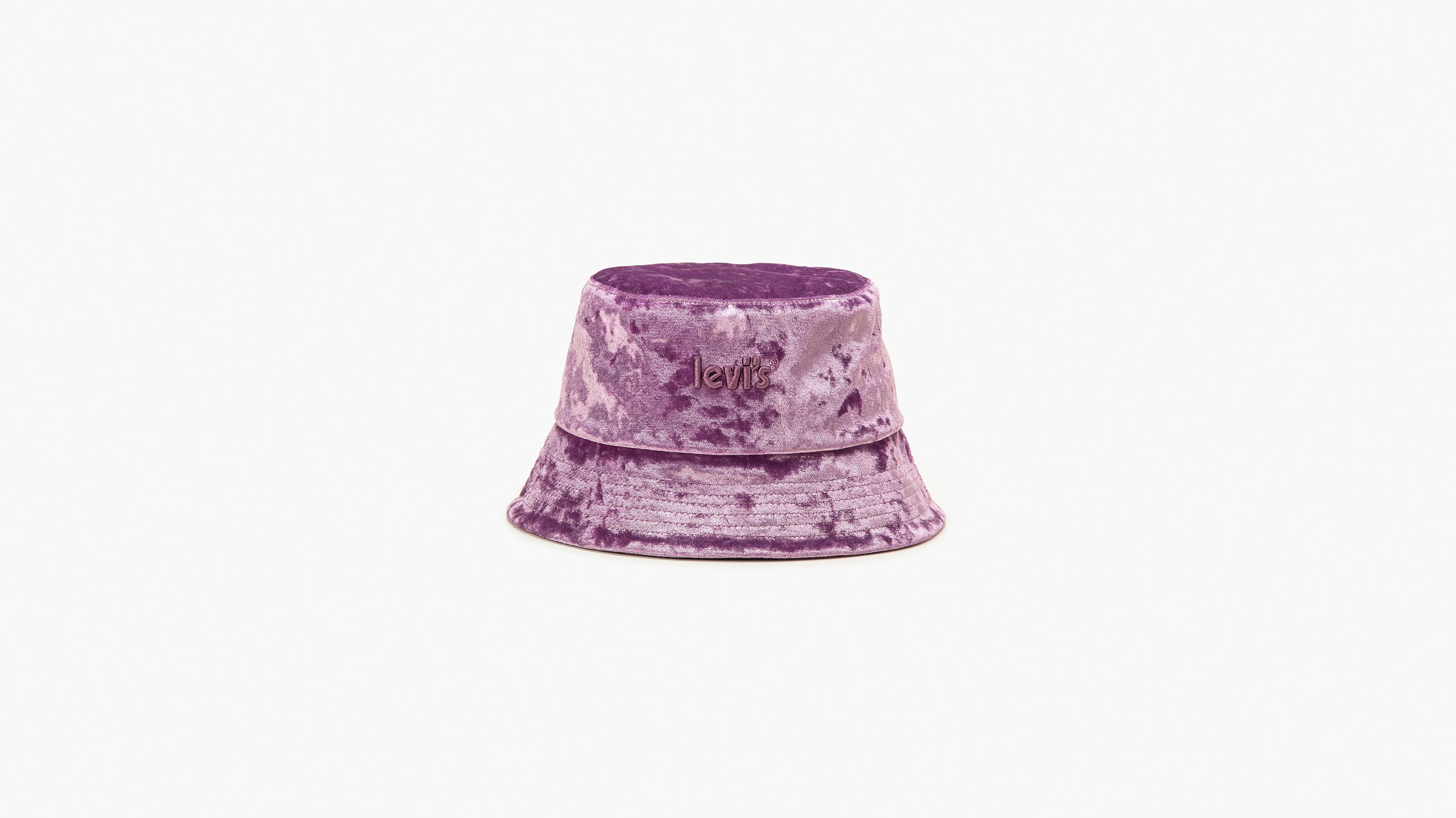 Velvet cheap bucket hat