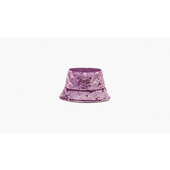 Velvet Bucket Hat - Purple