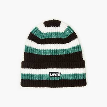 Essential Ribbed Batwing Beanie 1