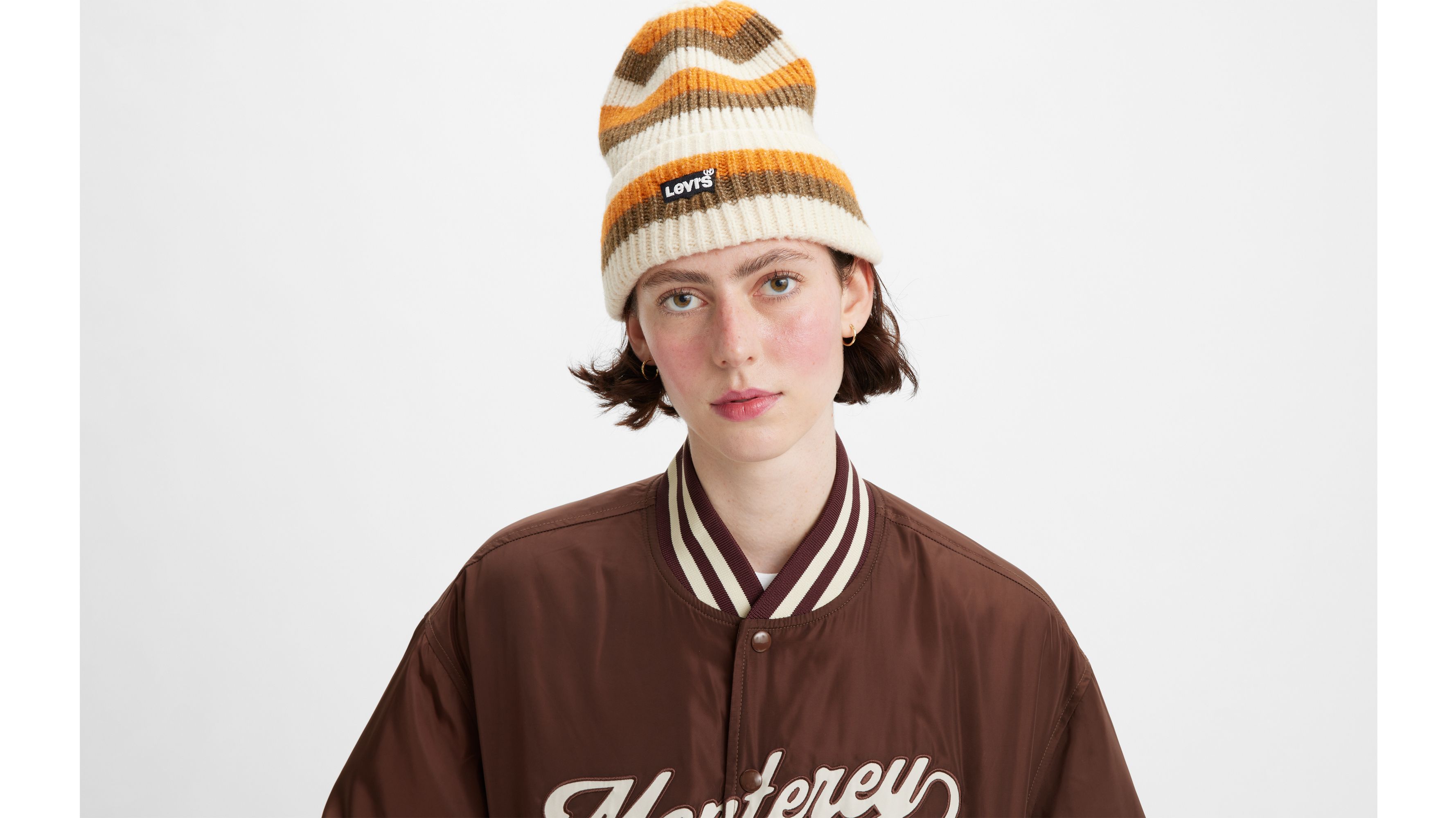 Essential Ribbed Batwing Beanie 2