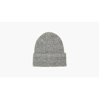 Essential Ribbed Batwing Beanie - Grey | Levi's® CA