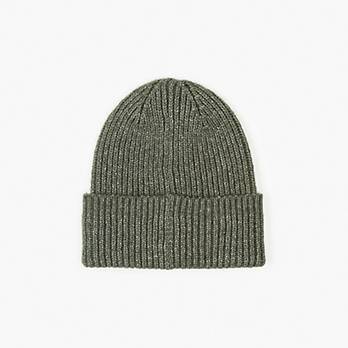 Essential Ribbed Batwing Beanie 3